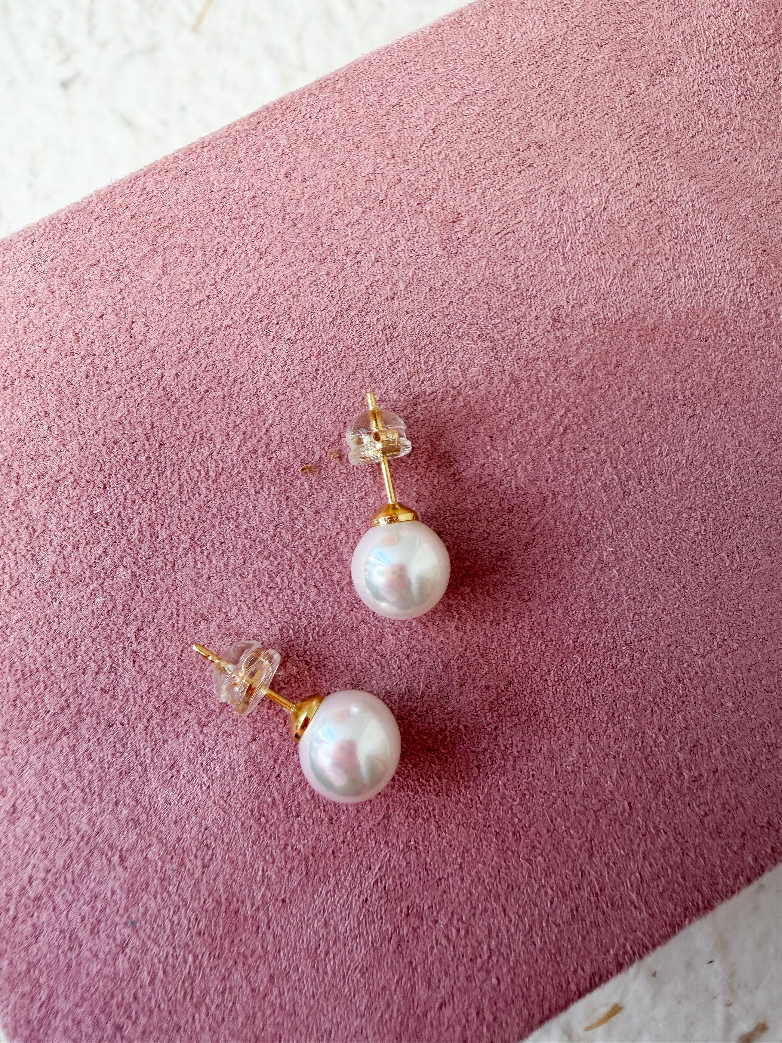 Lustre Pearl Studs