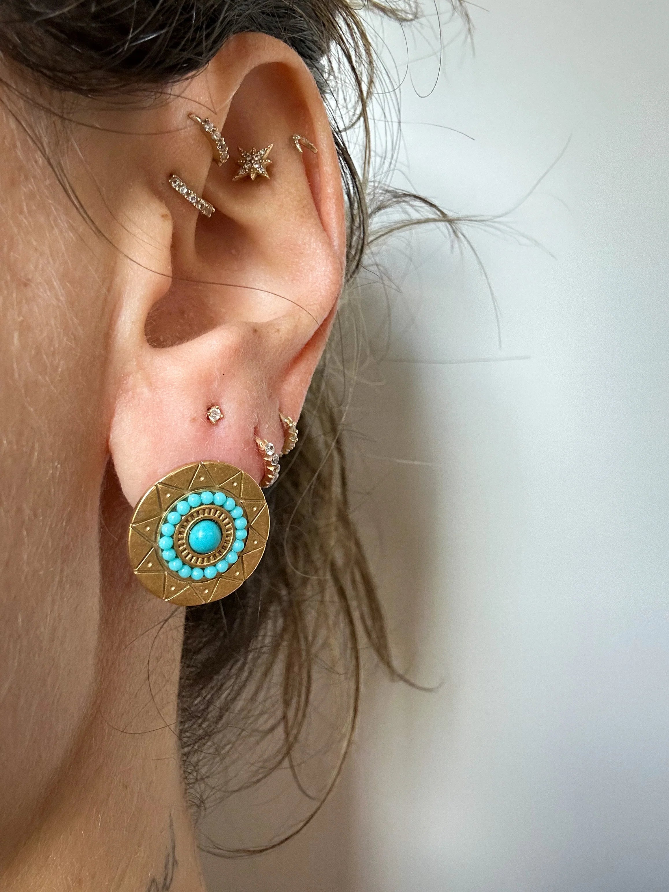 The Mayan Earrings