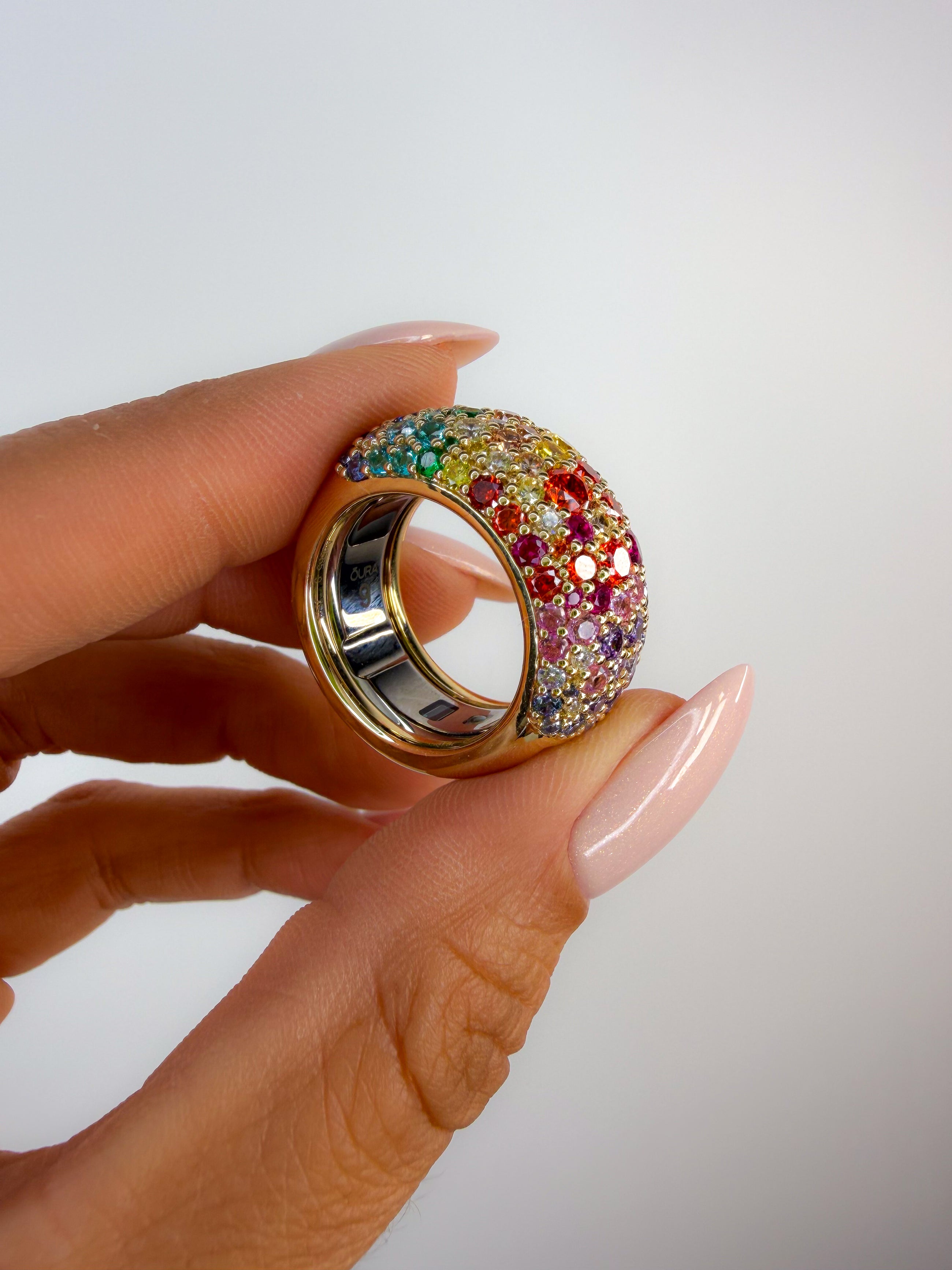The Ombré Rainbow Ring Jacket