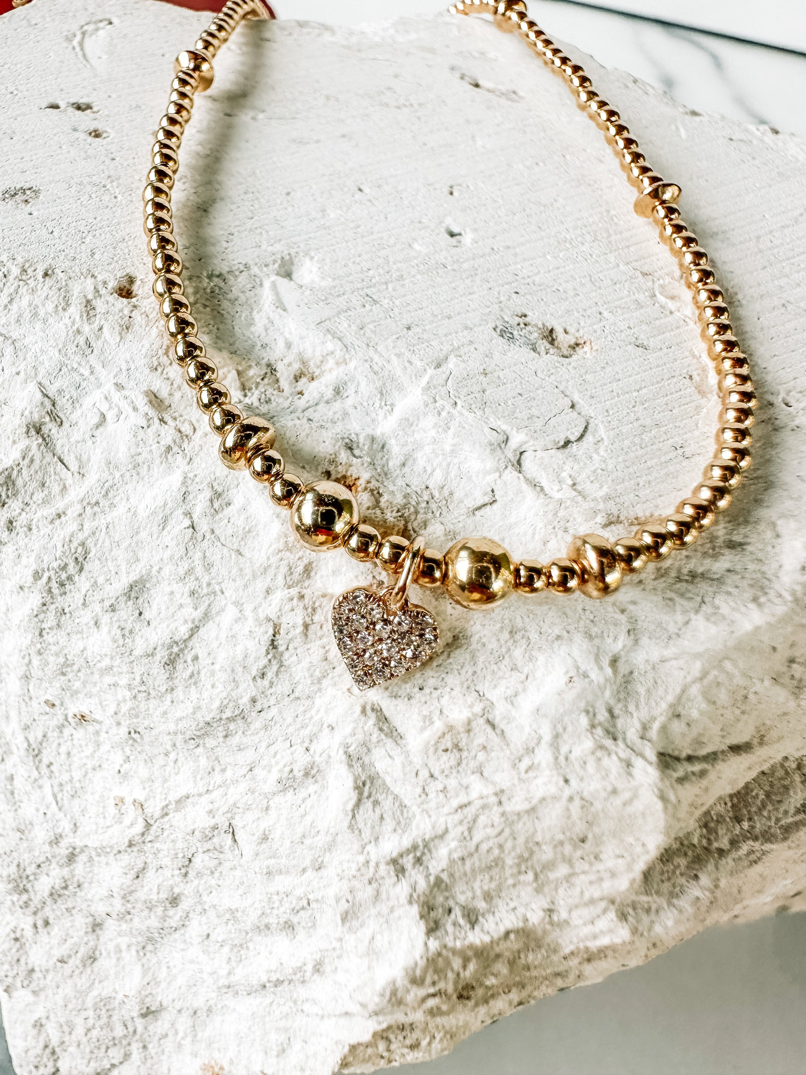 Diamond Mini Heart Necklace