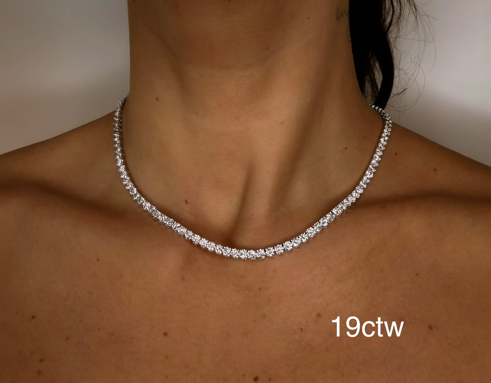 Martini Glow Tennis Necklace