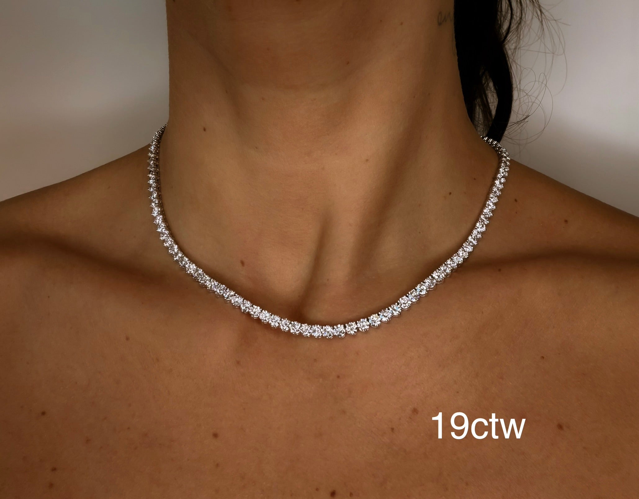 Martini Glow Tennis Necklace