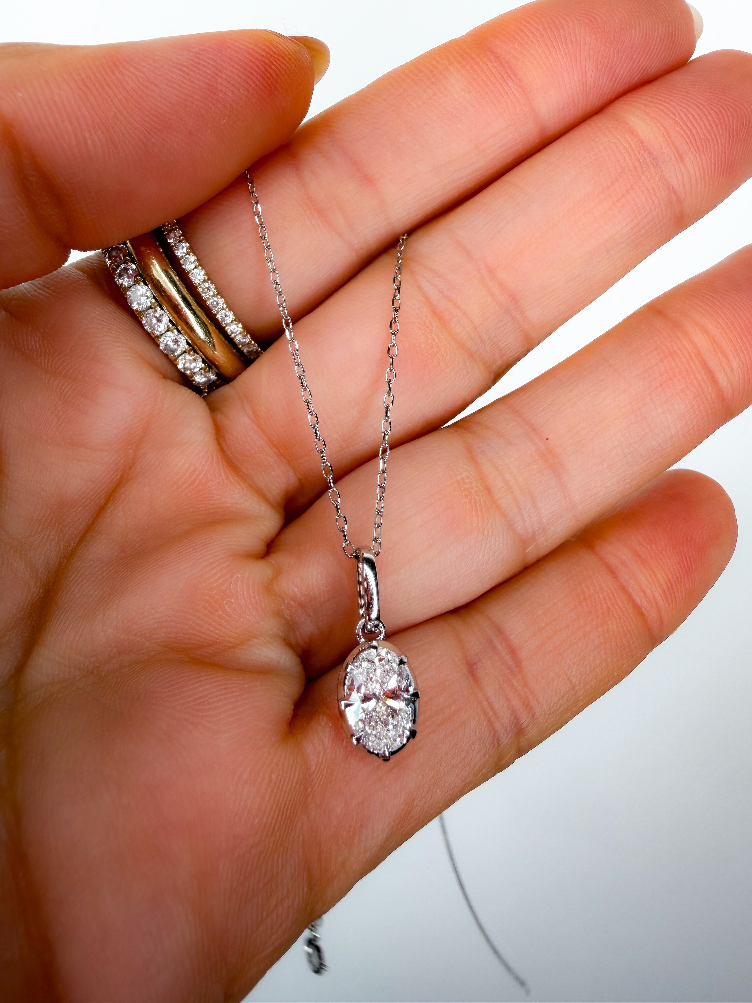 The Josie Oval Necklace