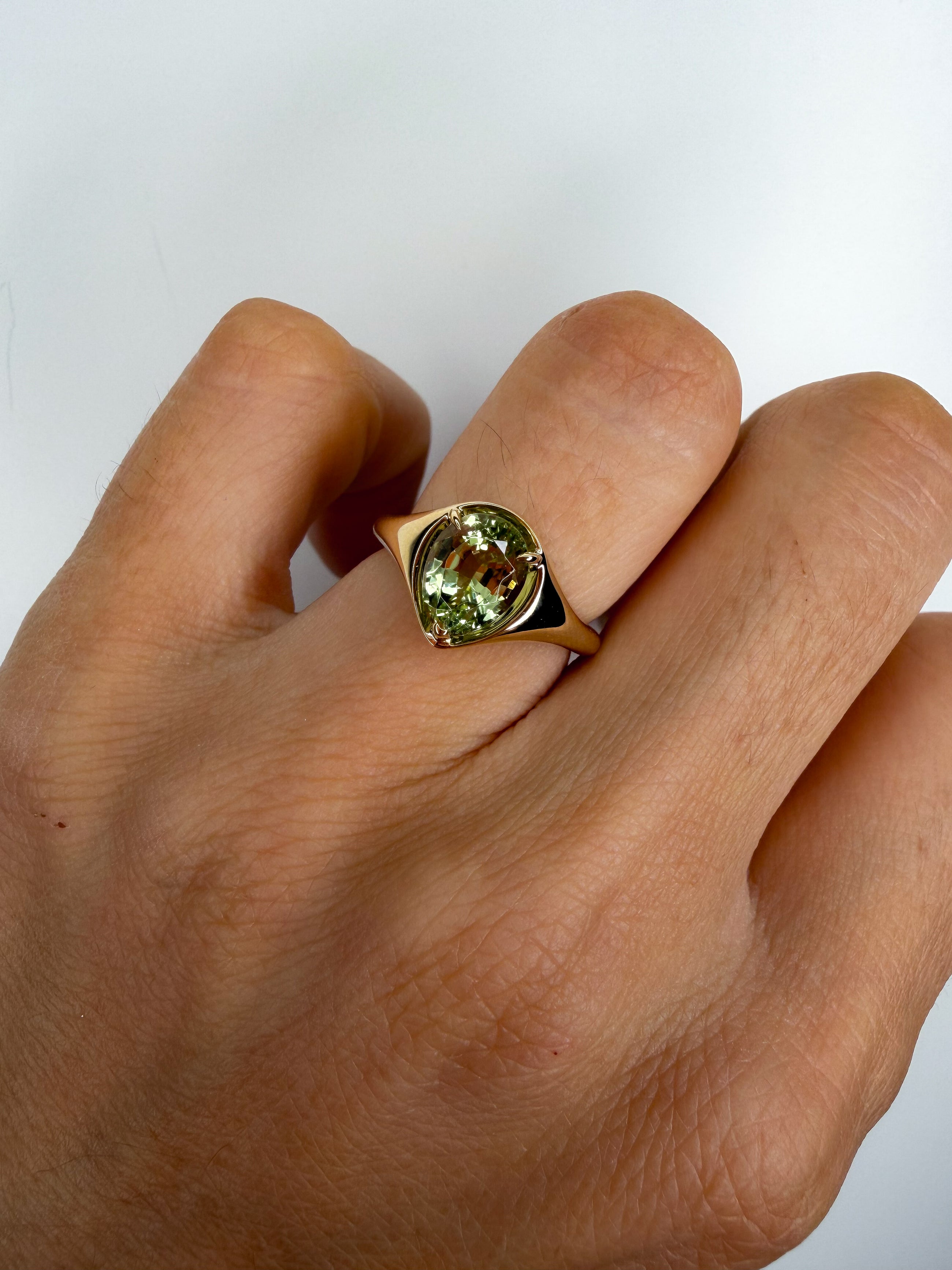 The Verde Tourmaline Ring