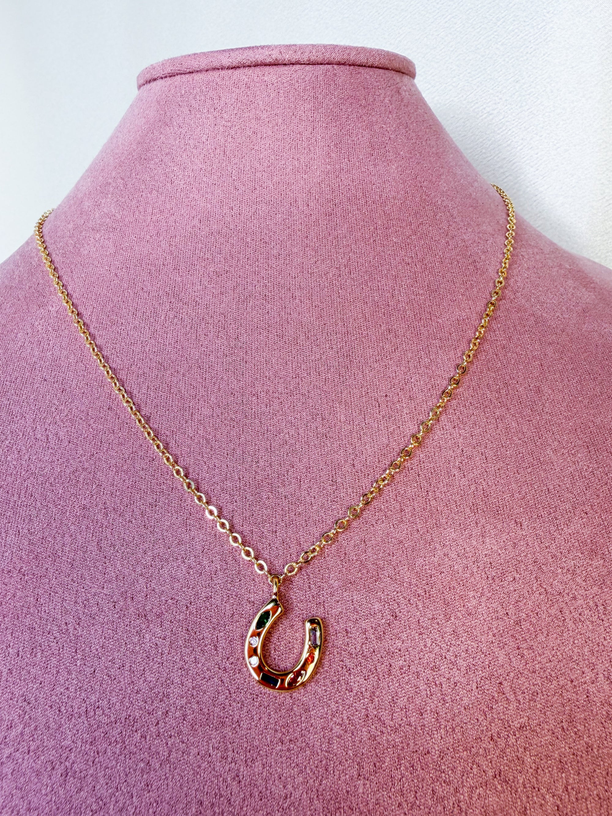 Mini Horseshoe Necklace