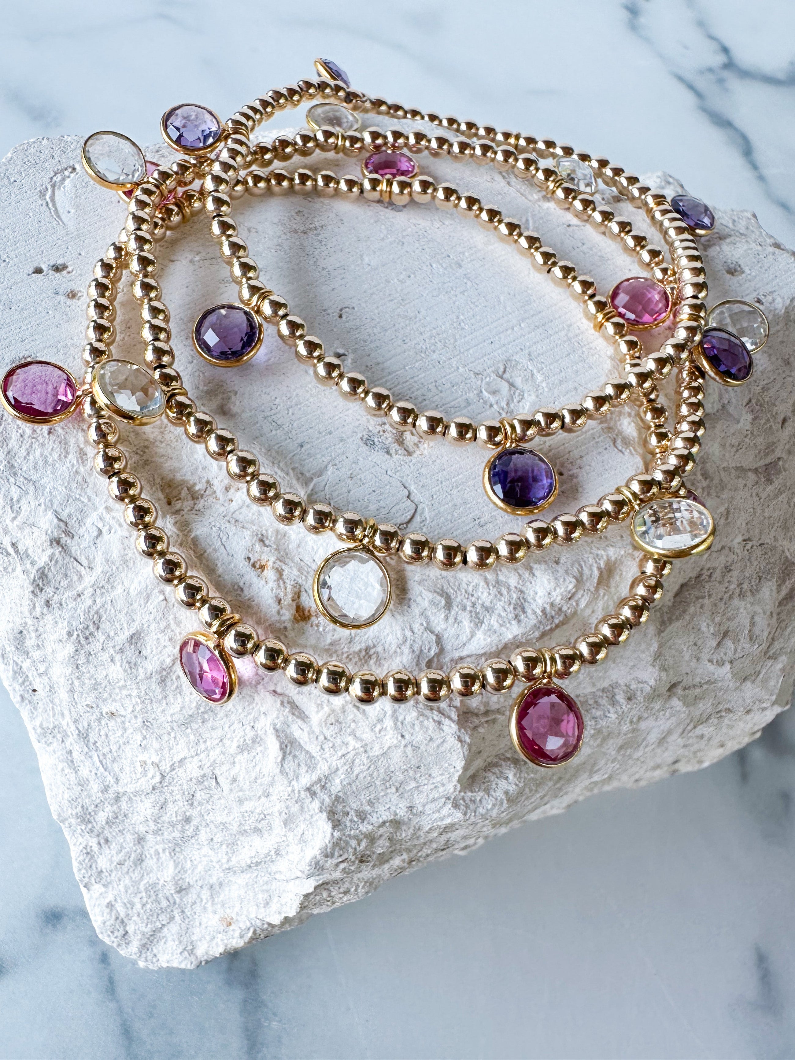 Gemstone Drop Combo ~ Purple Rain