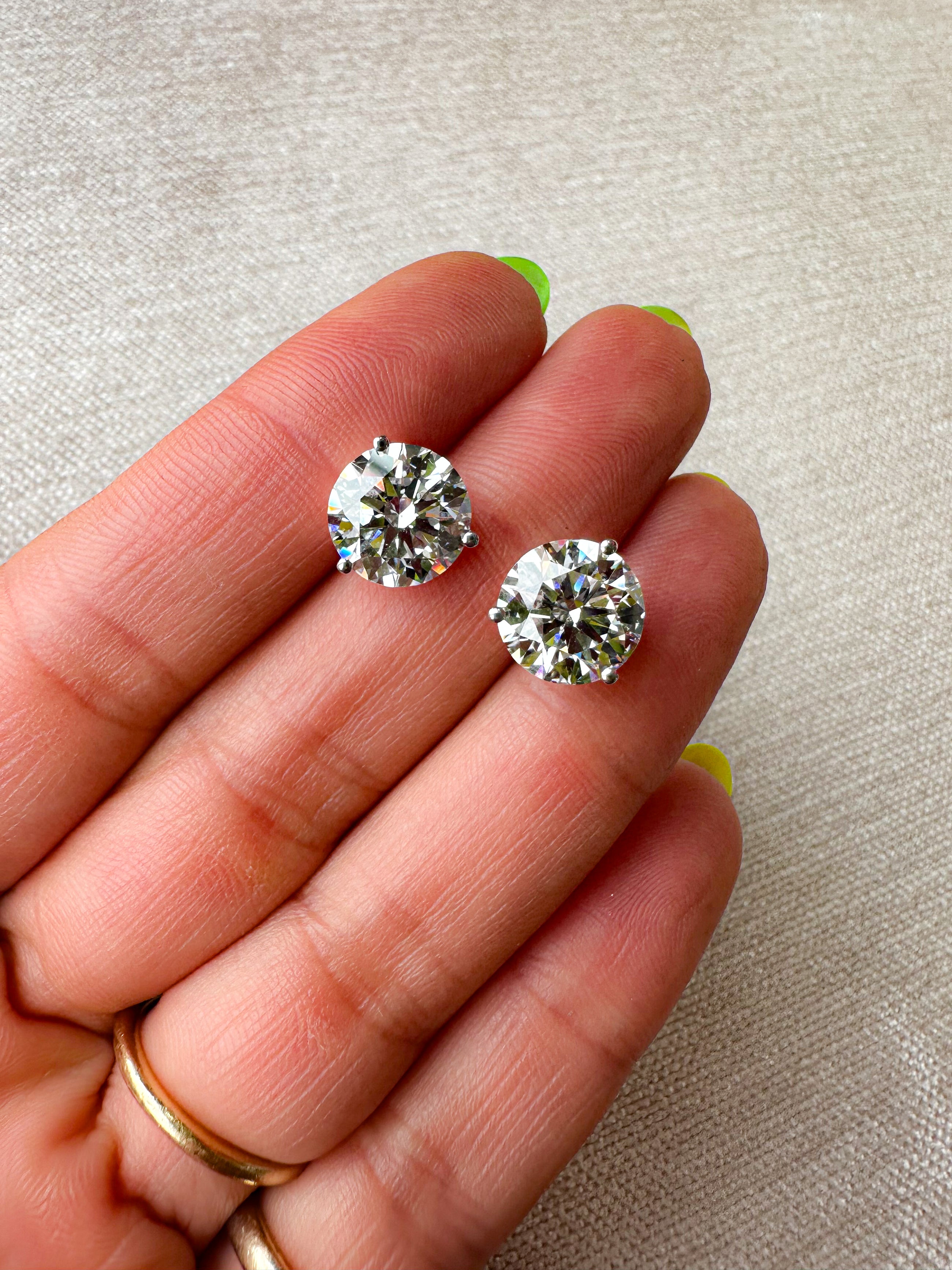 The Loud Luxury - Brilliant Cut 8ctw Diamond Studs