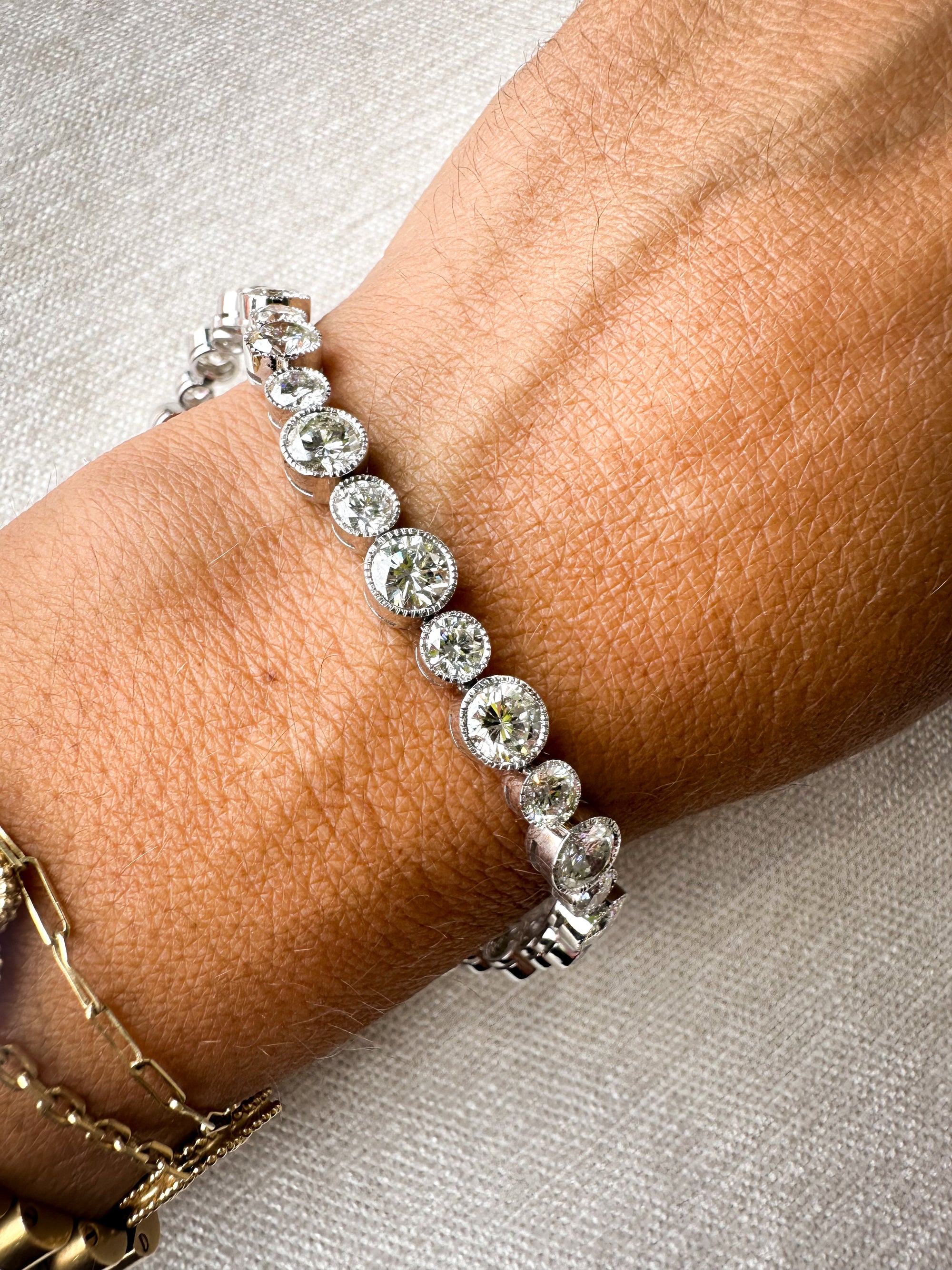 The Gatsby Diamond Bracelet