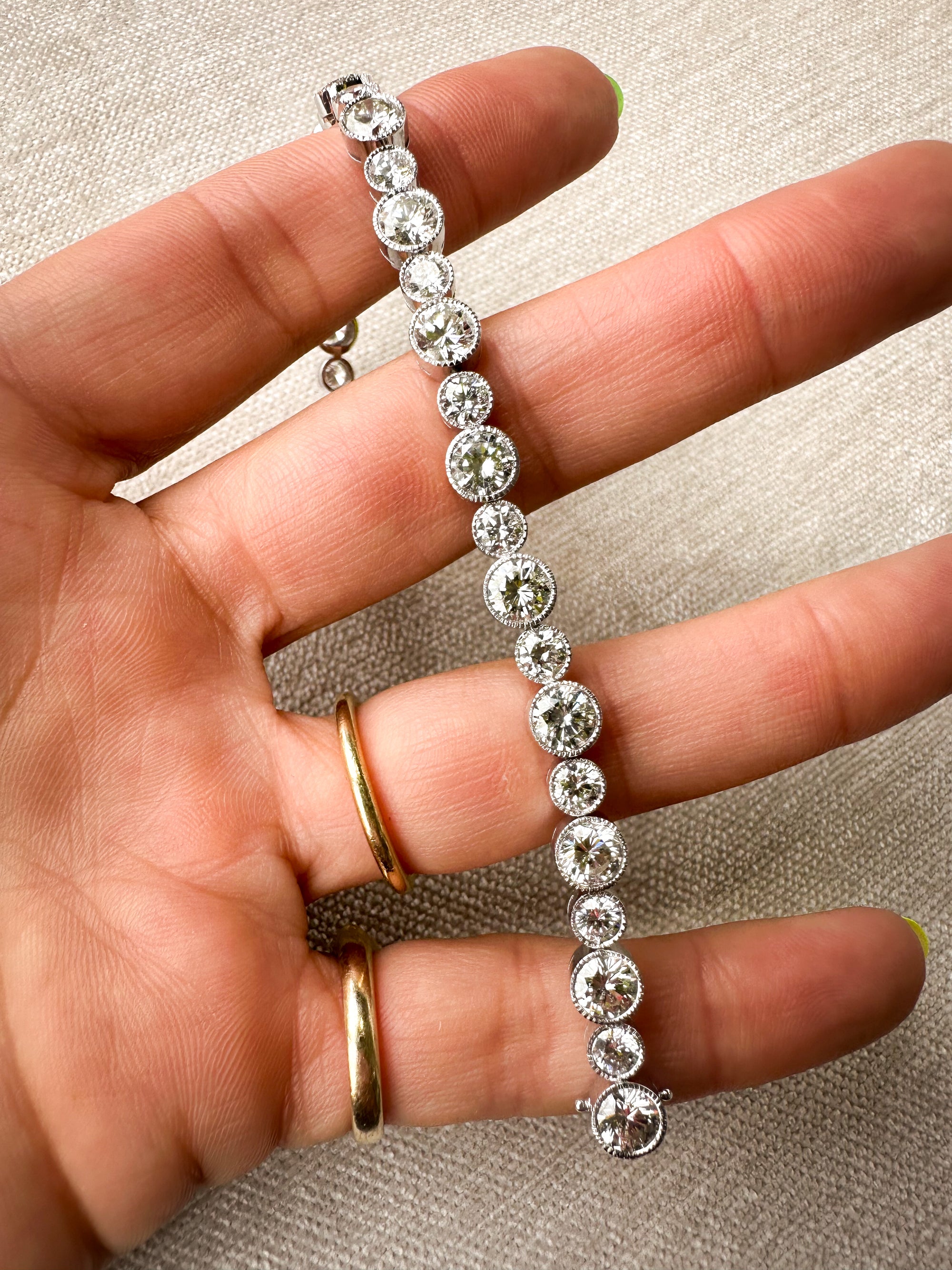The Gatsby Diamond Bracelet