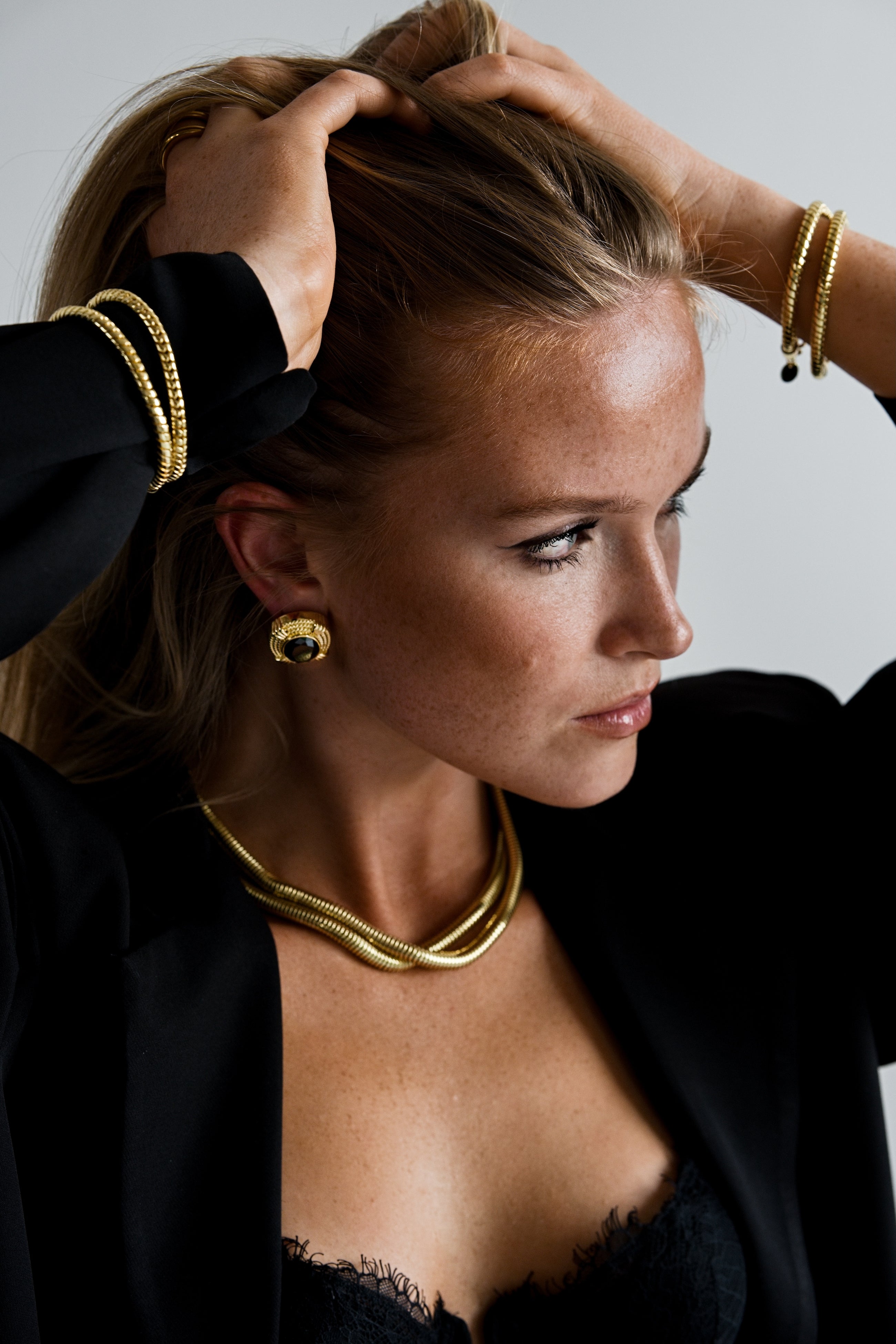 The Gold Snake Collar