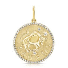 Diamond Zodiac Pendant