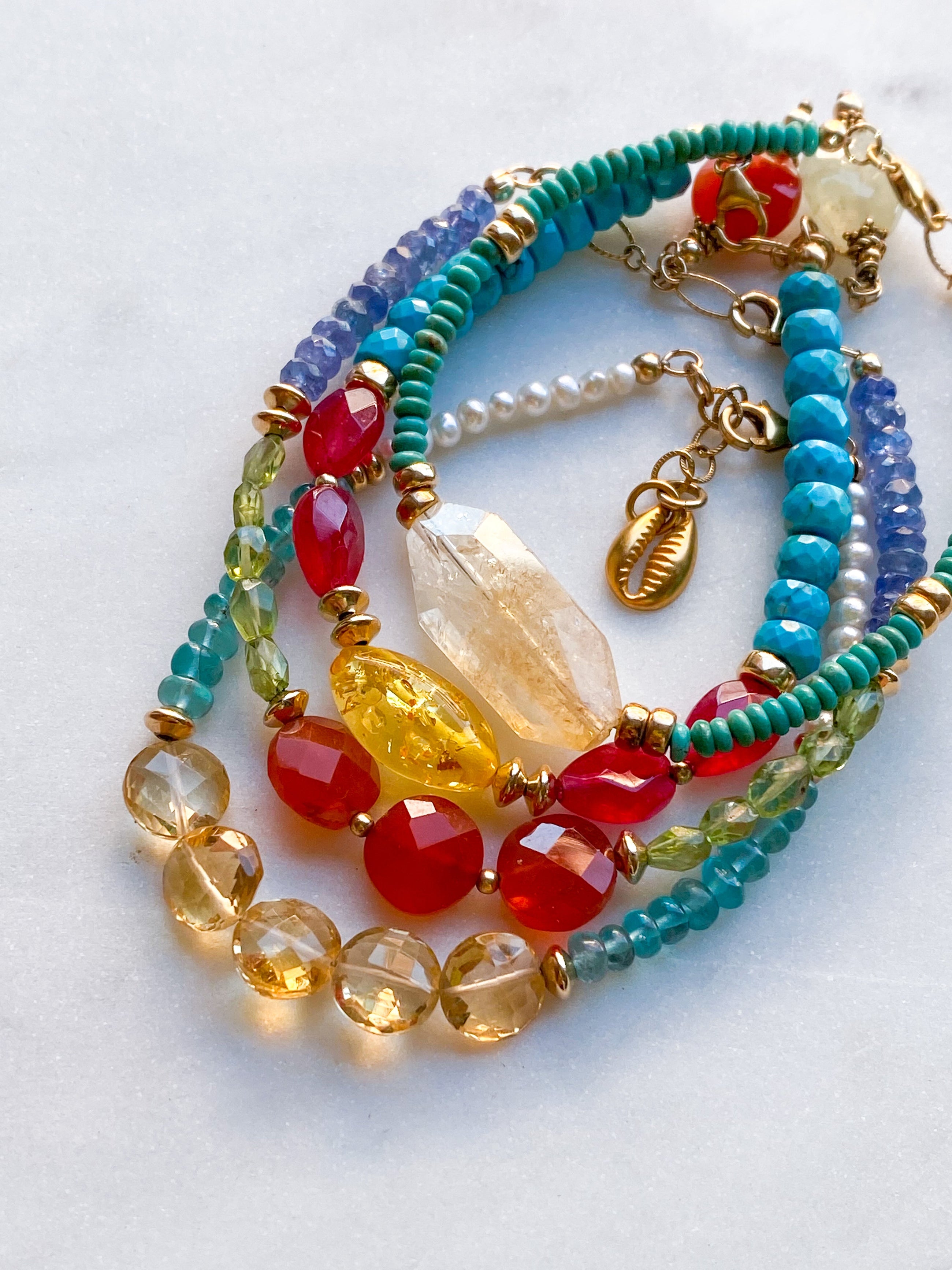 Carnival Gemstone Bracelet