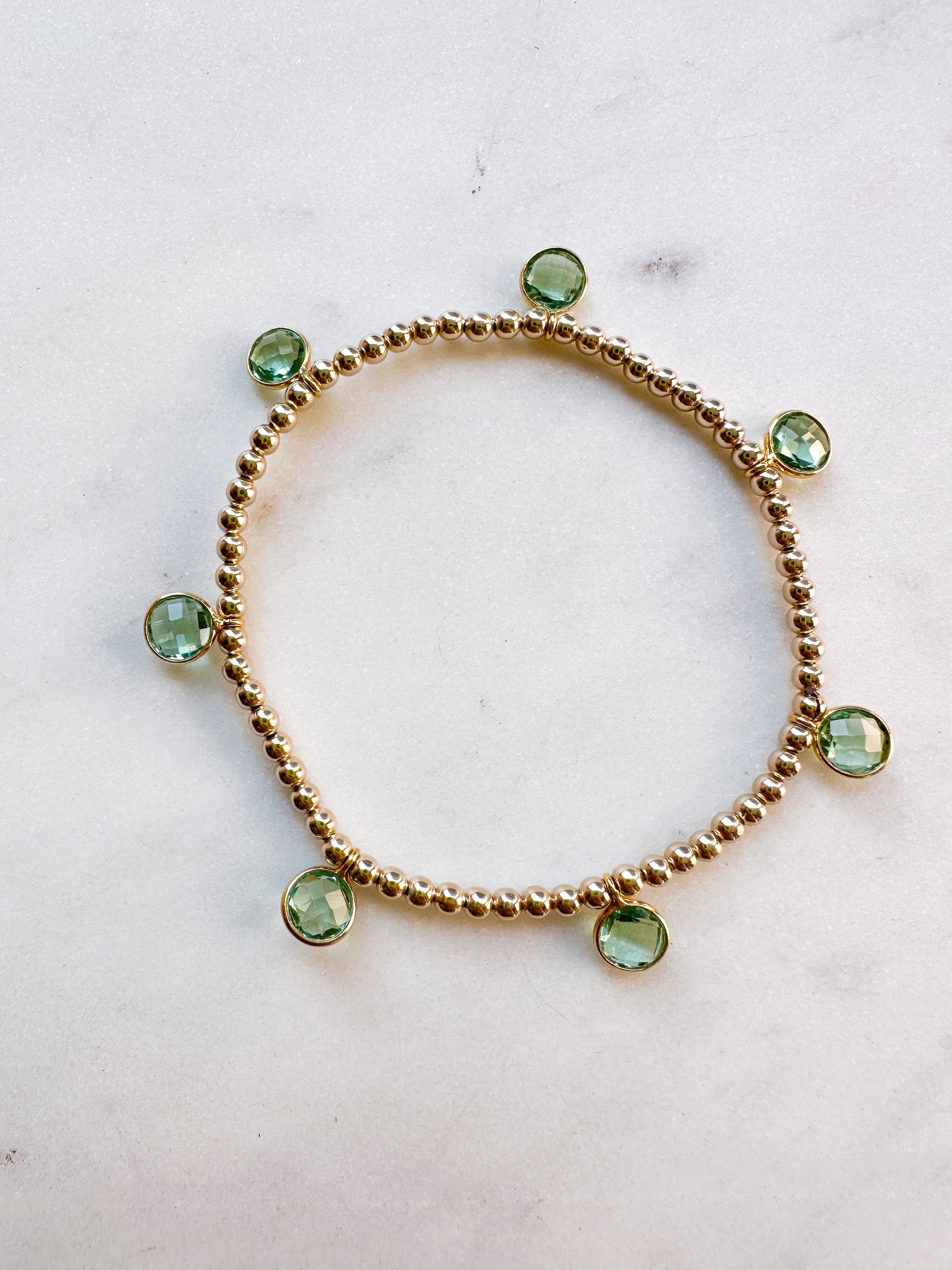 Erinite Drop Bracelet