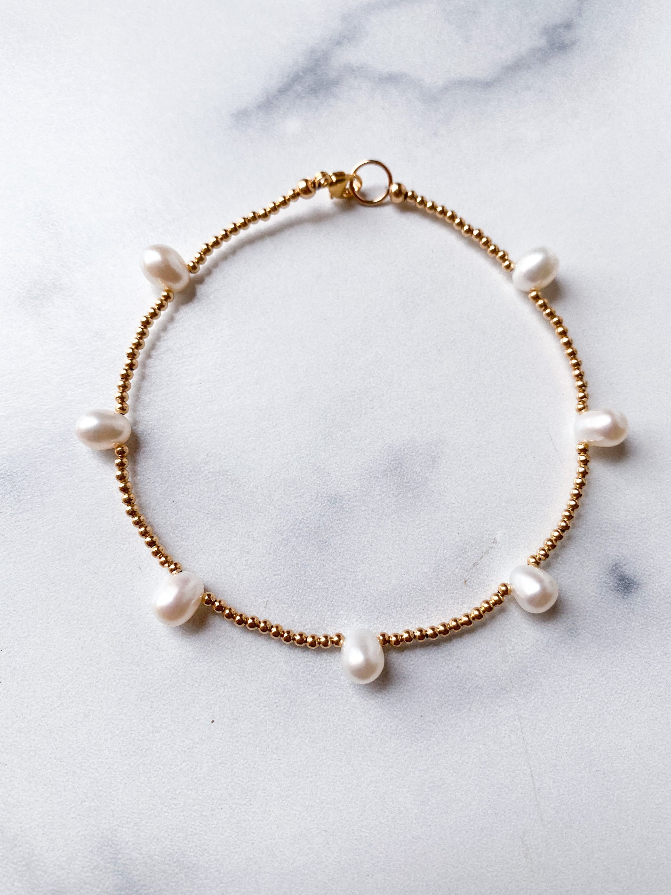 West Coast Pearl Anklet