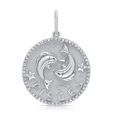 Diamond Zodiac Pendant
