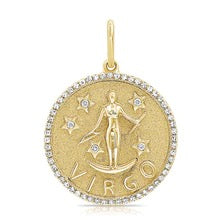 Diamond Zodiac Pendant