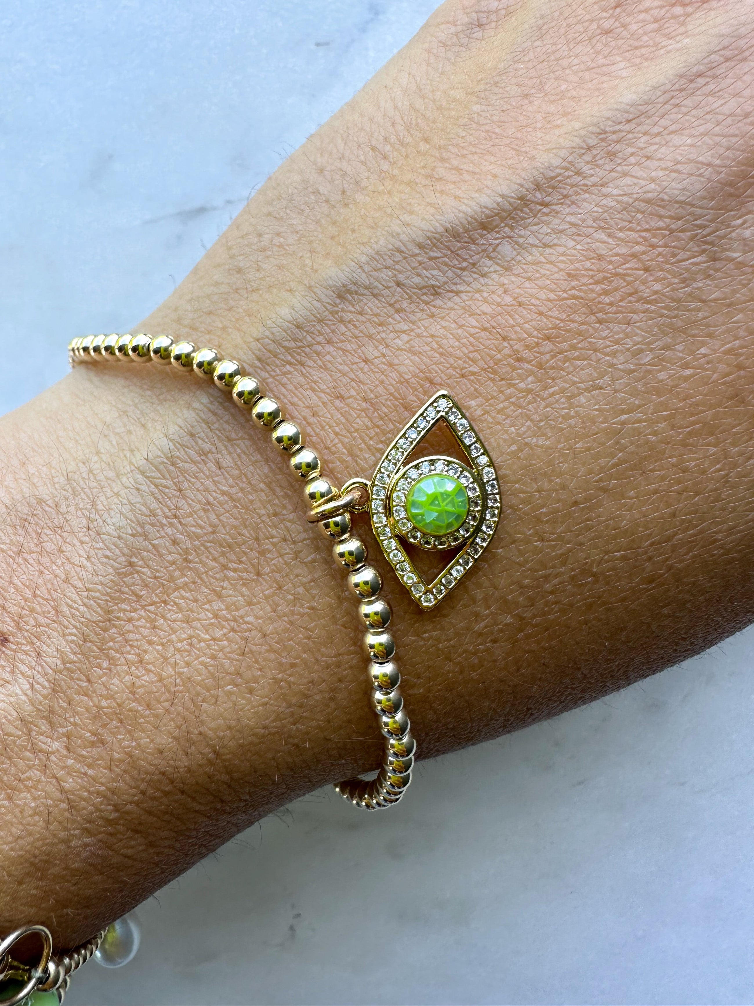 Opal Eye Bracelet