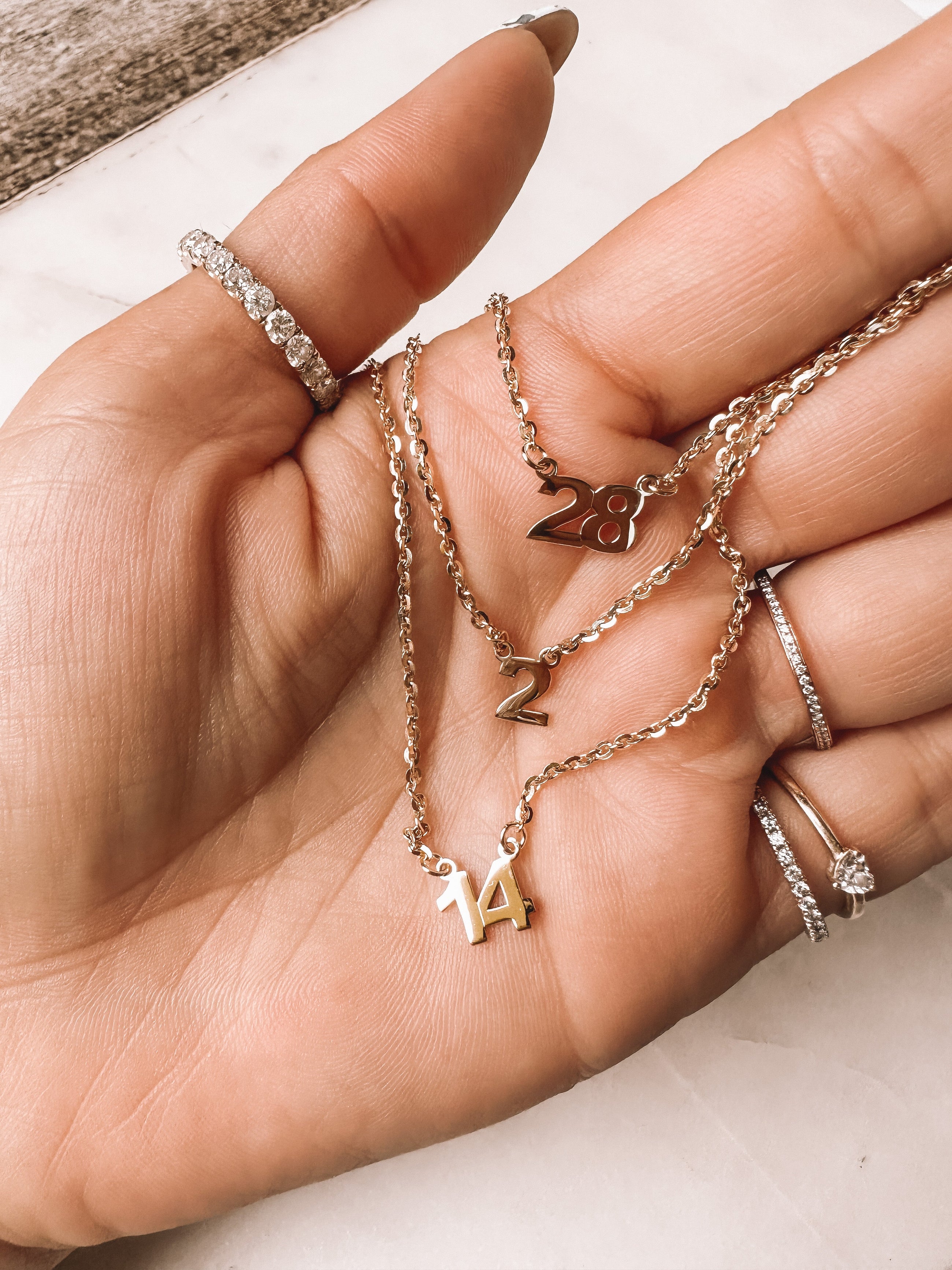 Custom Jersey Necklace