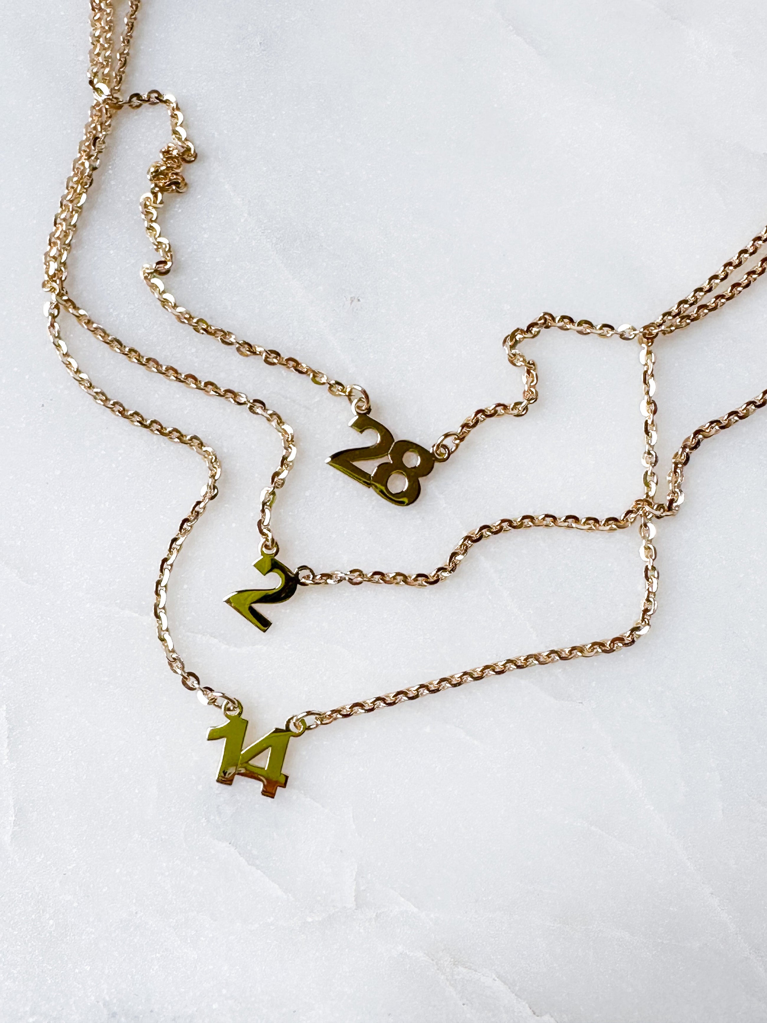 Custom Jersey Necklace