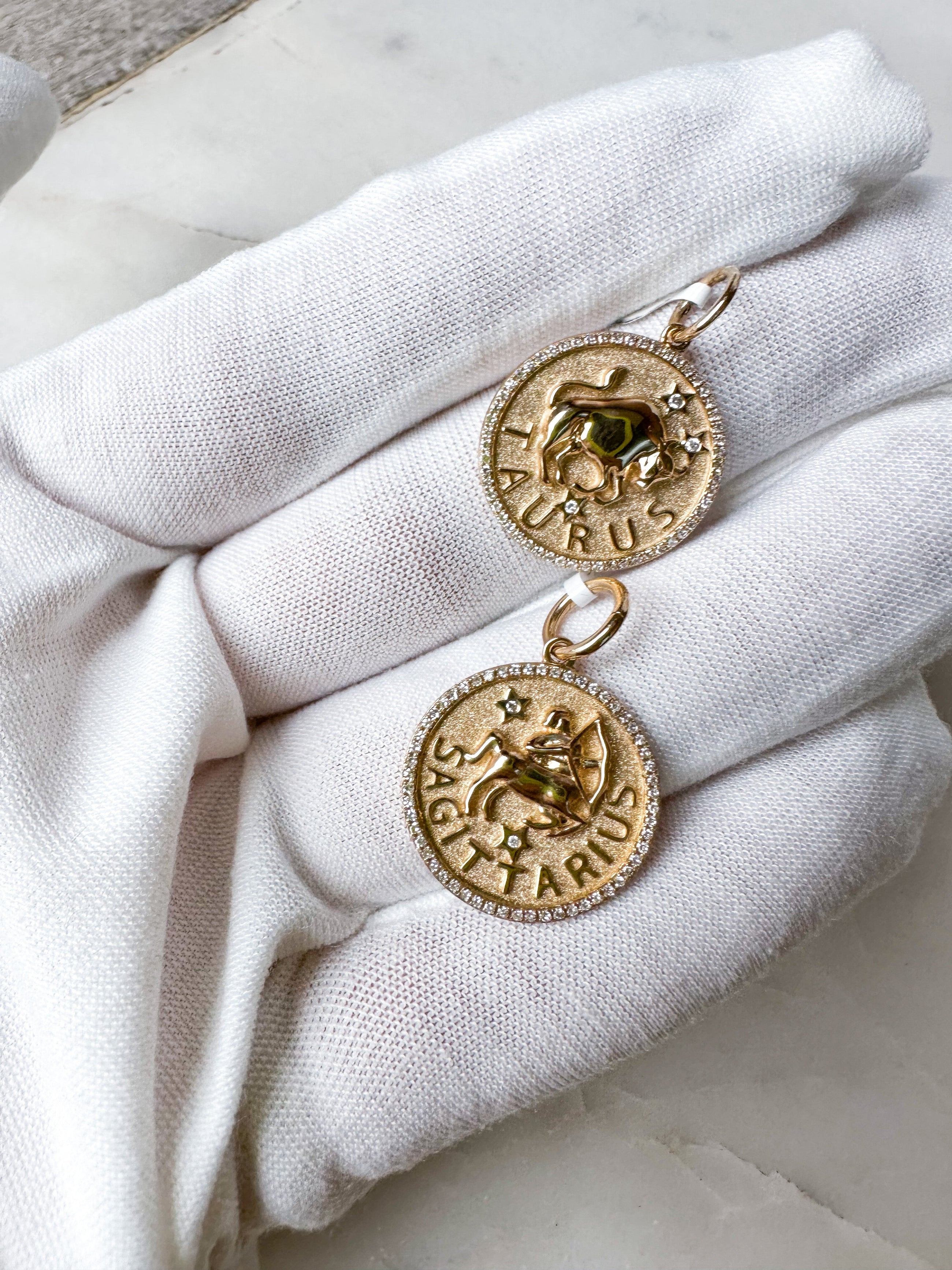 Diamond Zodiac Pendant