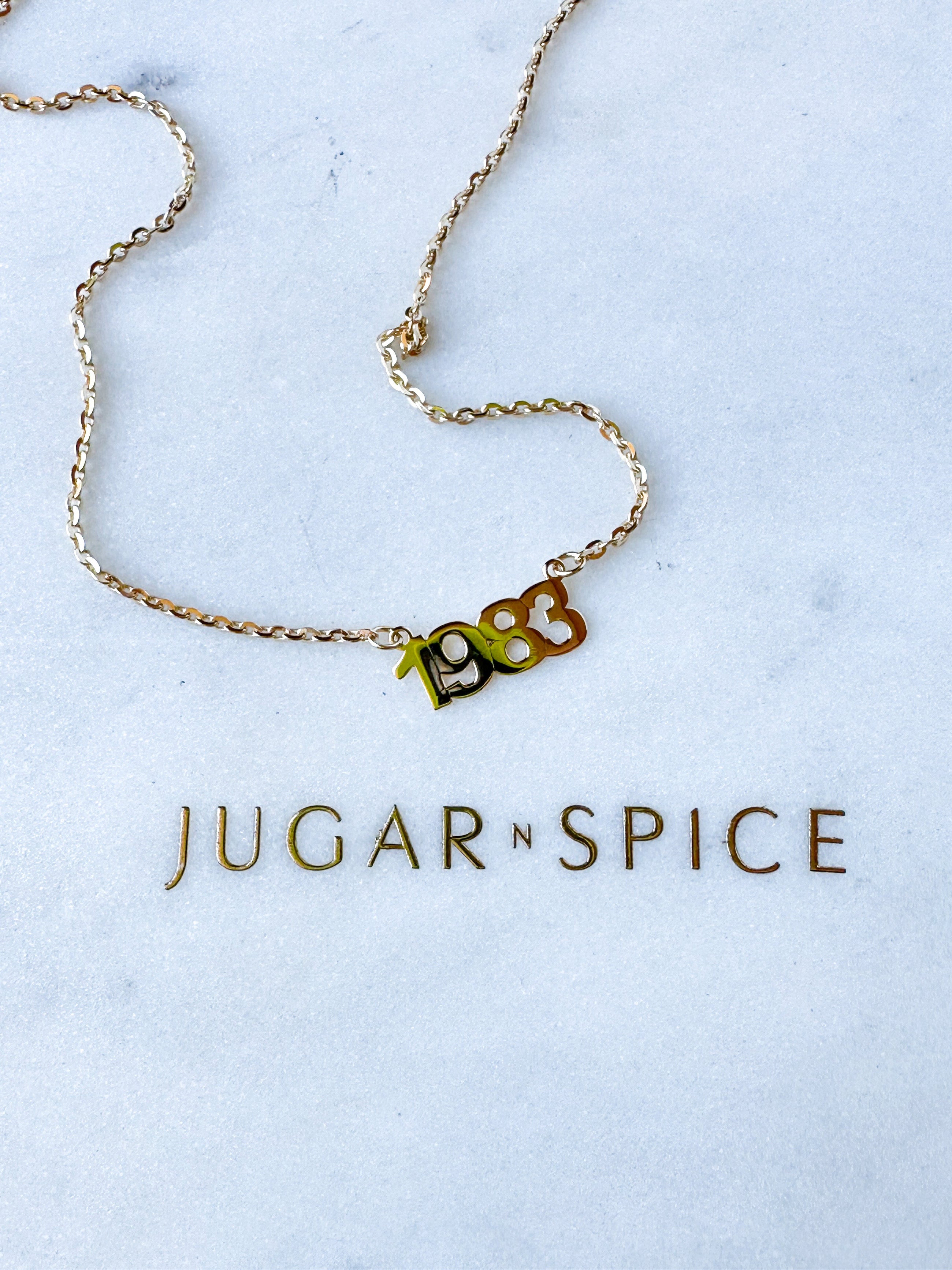 Custom Year Necklace