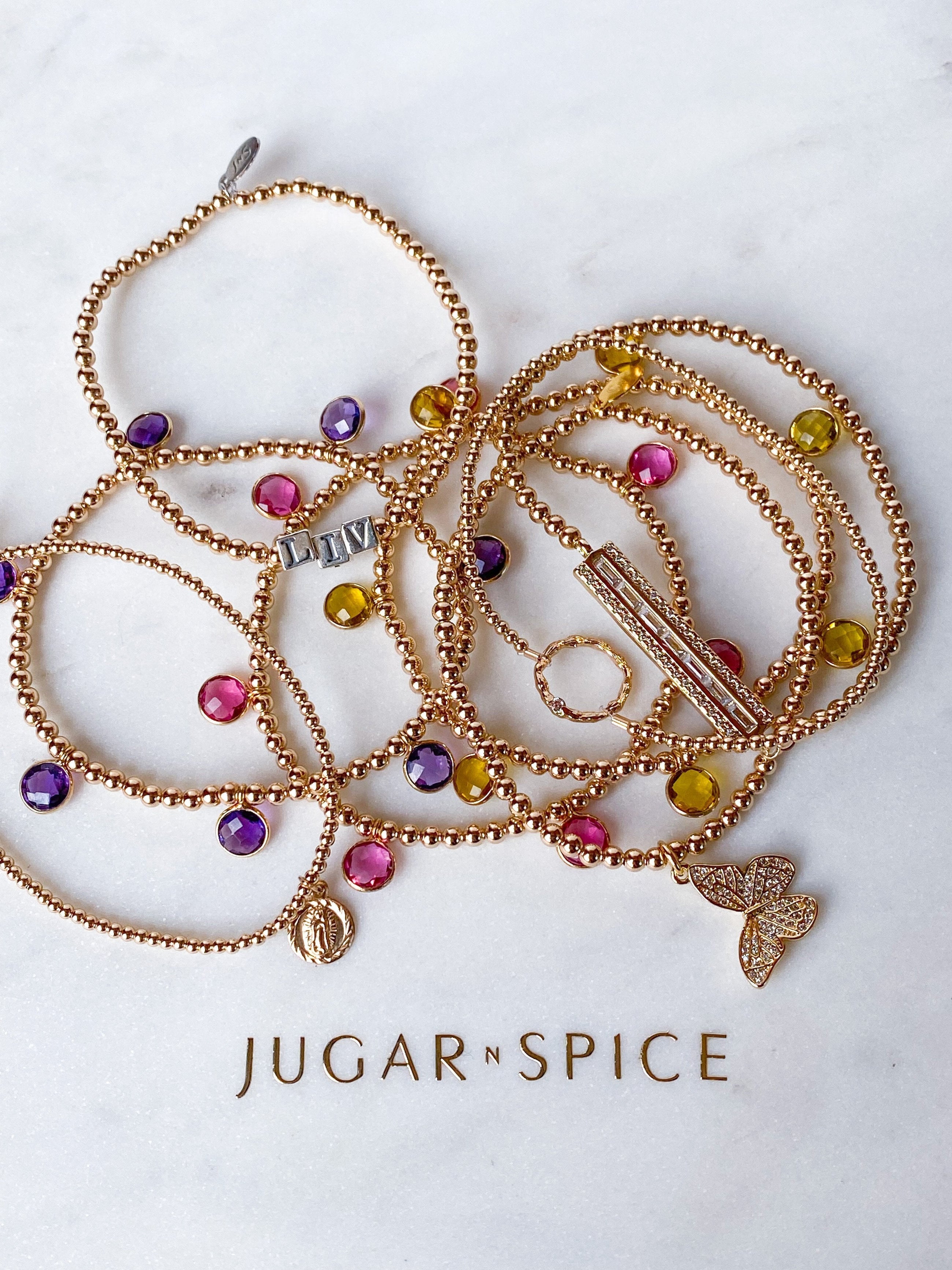 Citrine Drop Bracelet