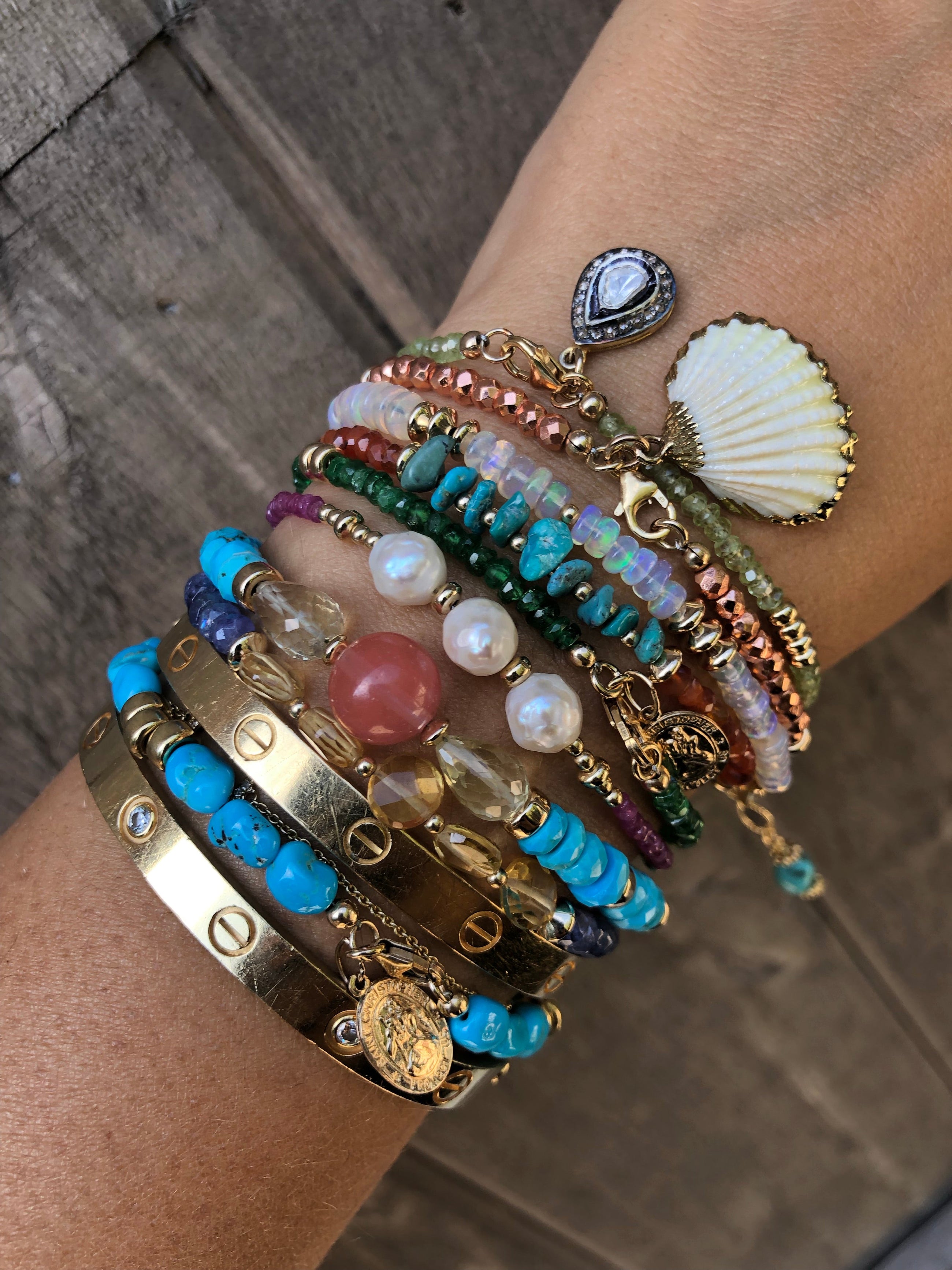 Carnival Gemstone Bracelet