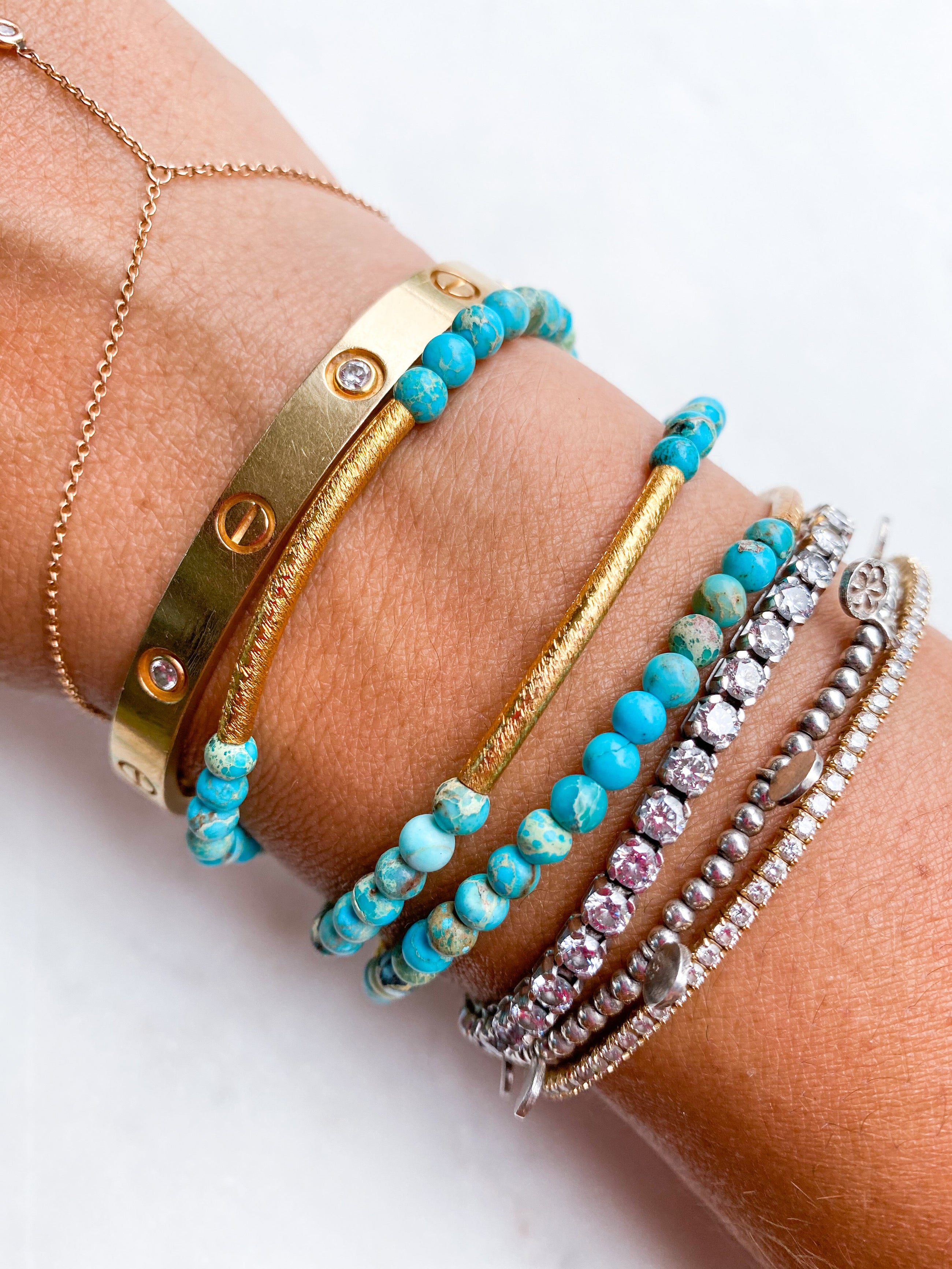 Girl from Ipanema ~ Blue Agate