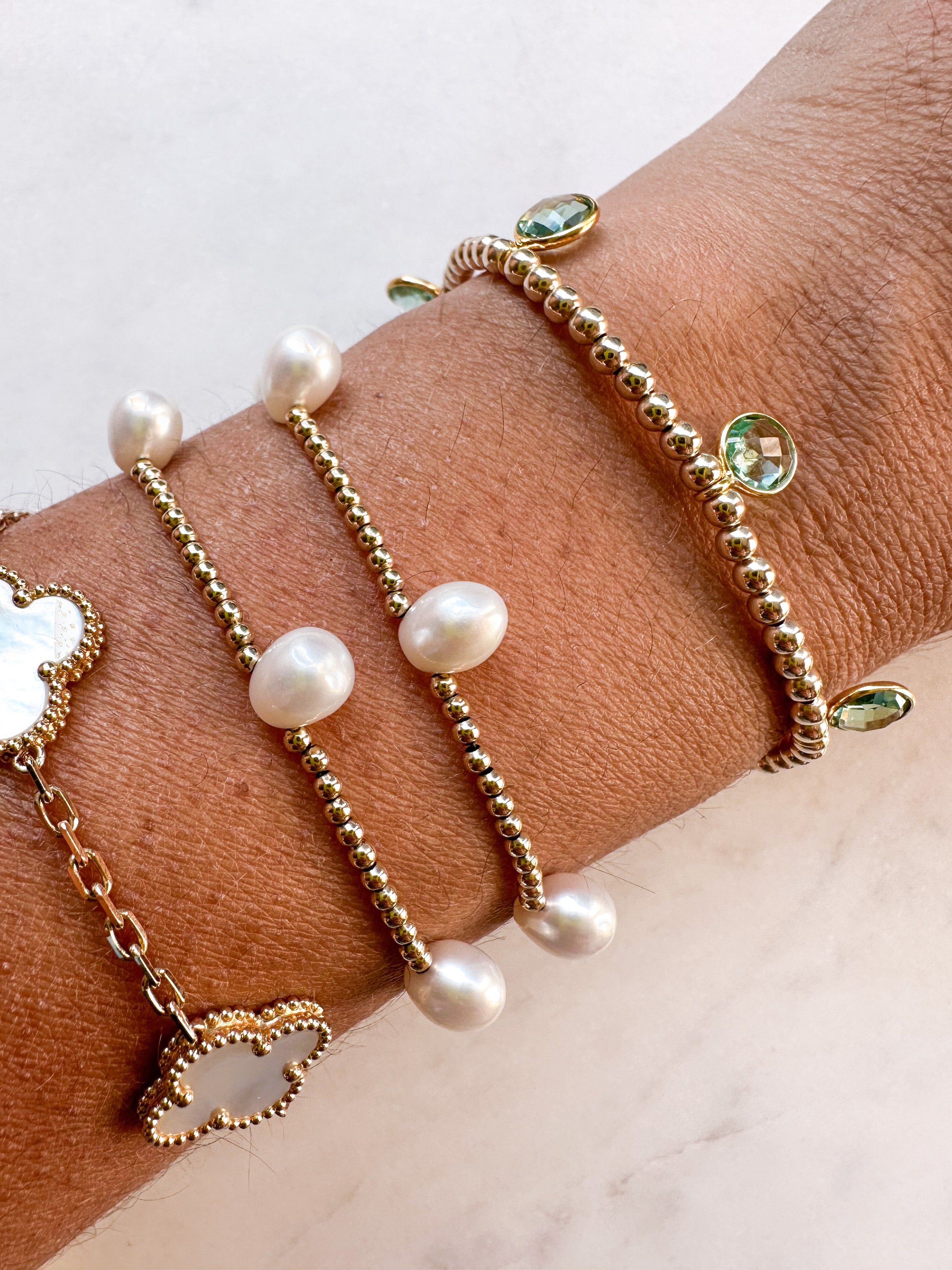 Erinite Drop Bracelet