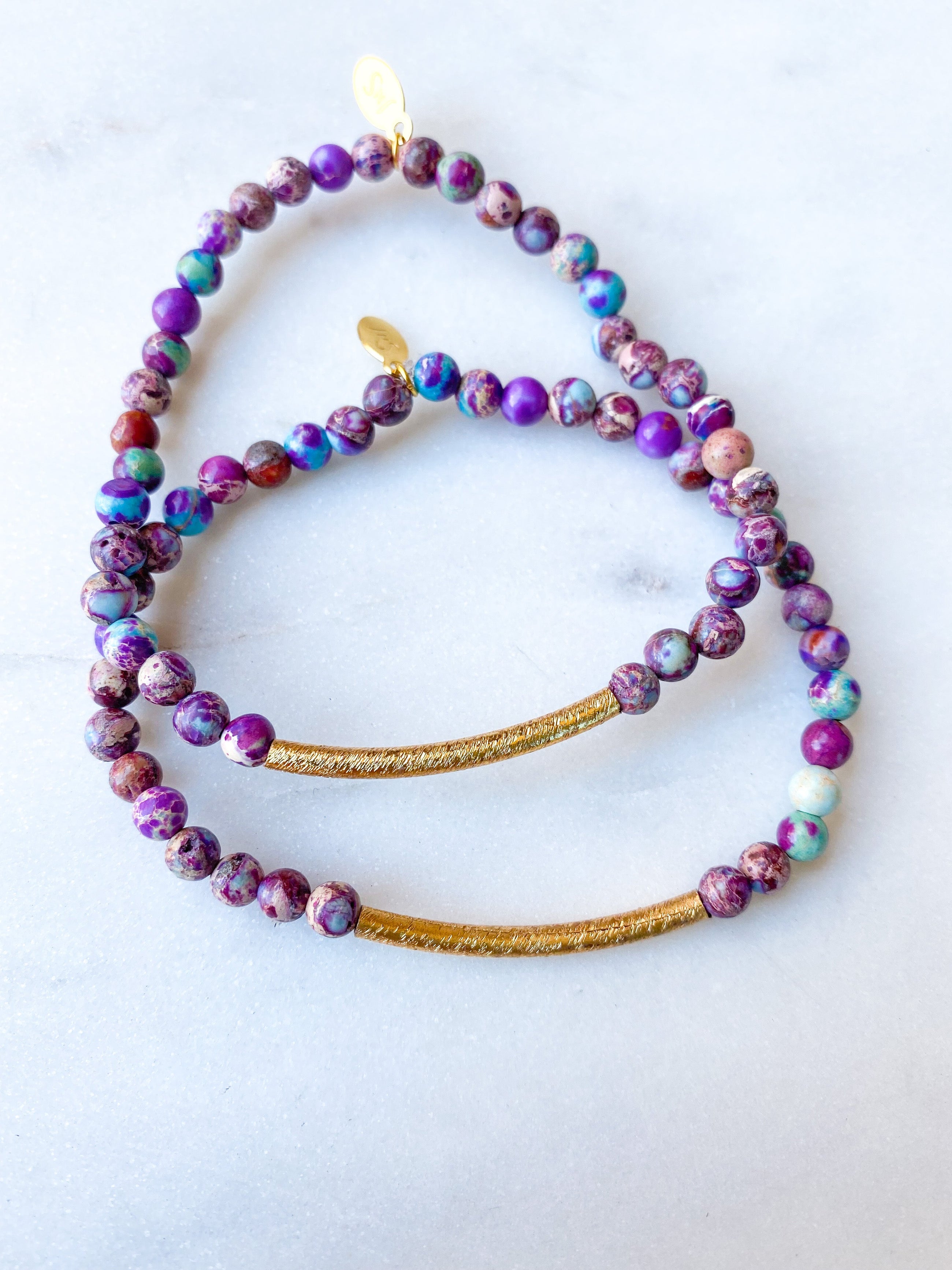 Girl from Ipanema ~ Purple Agate