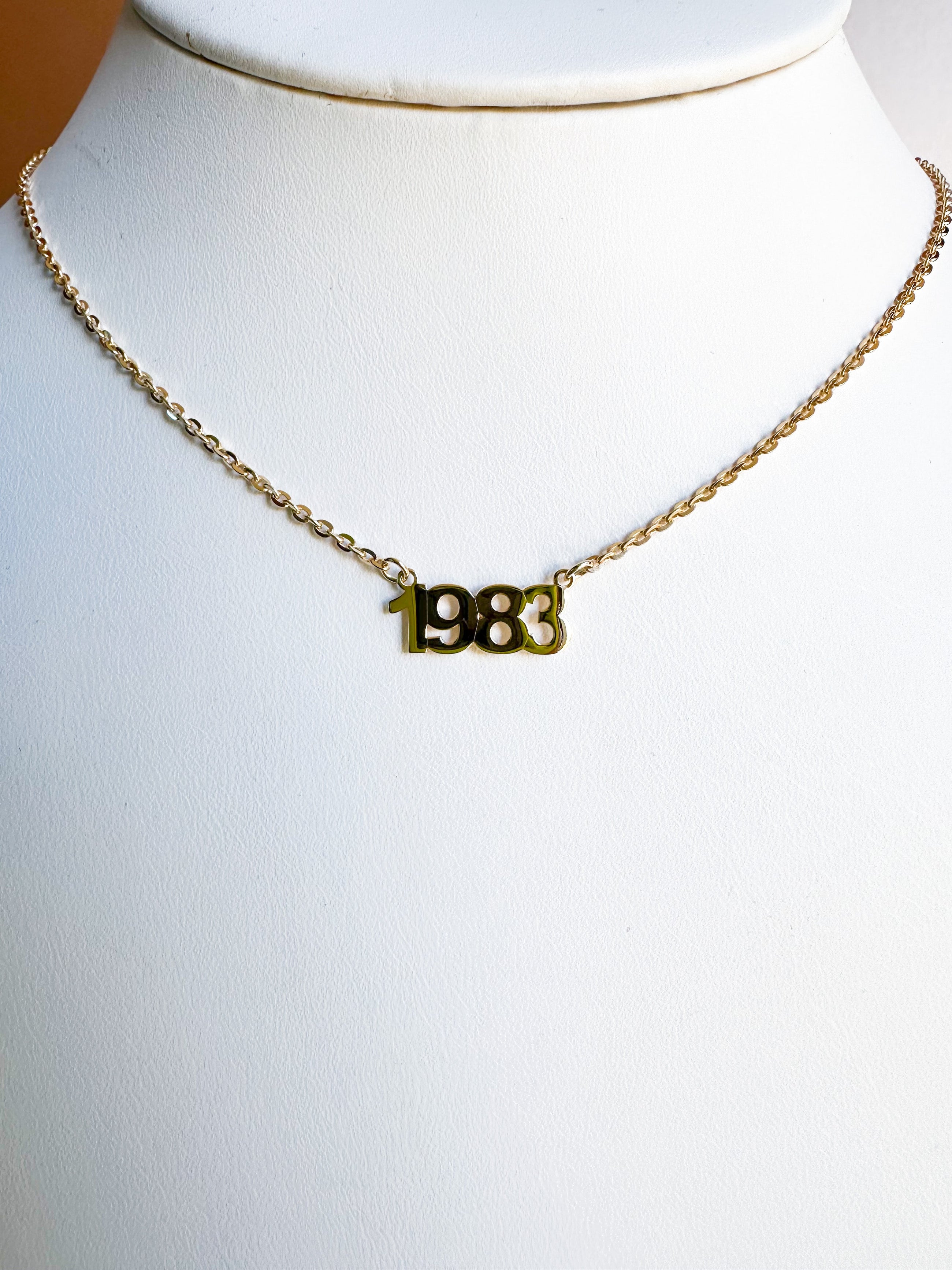 Custom Year Necklace