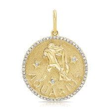 Diamond Zodiac Pendant