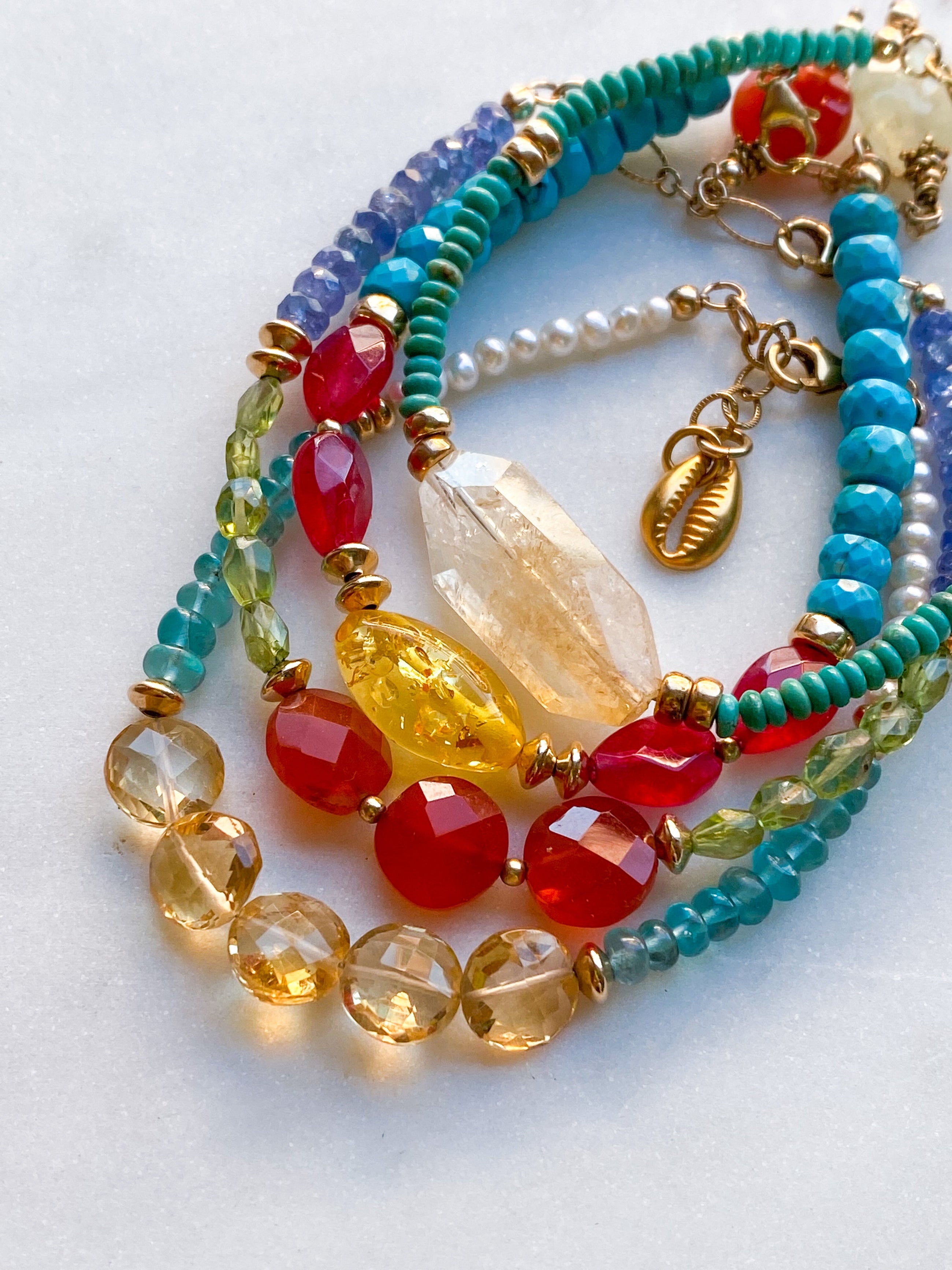 Carnival Gemstone Bracelet