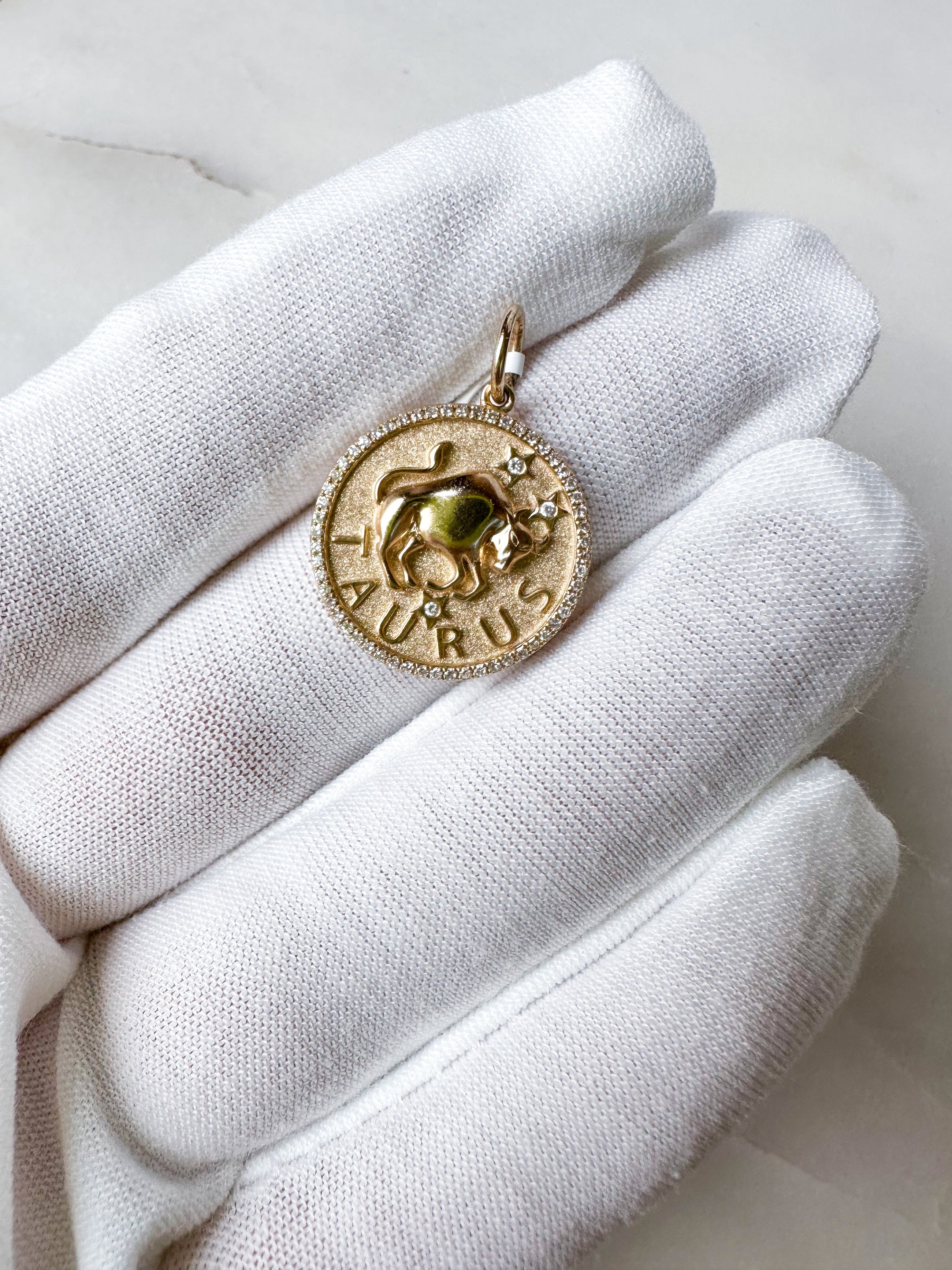 Diamond Zodiac Pendant