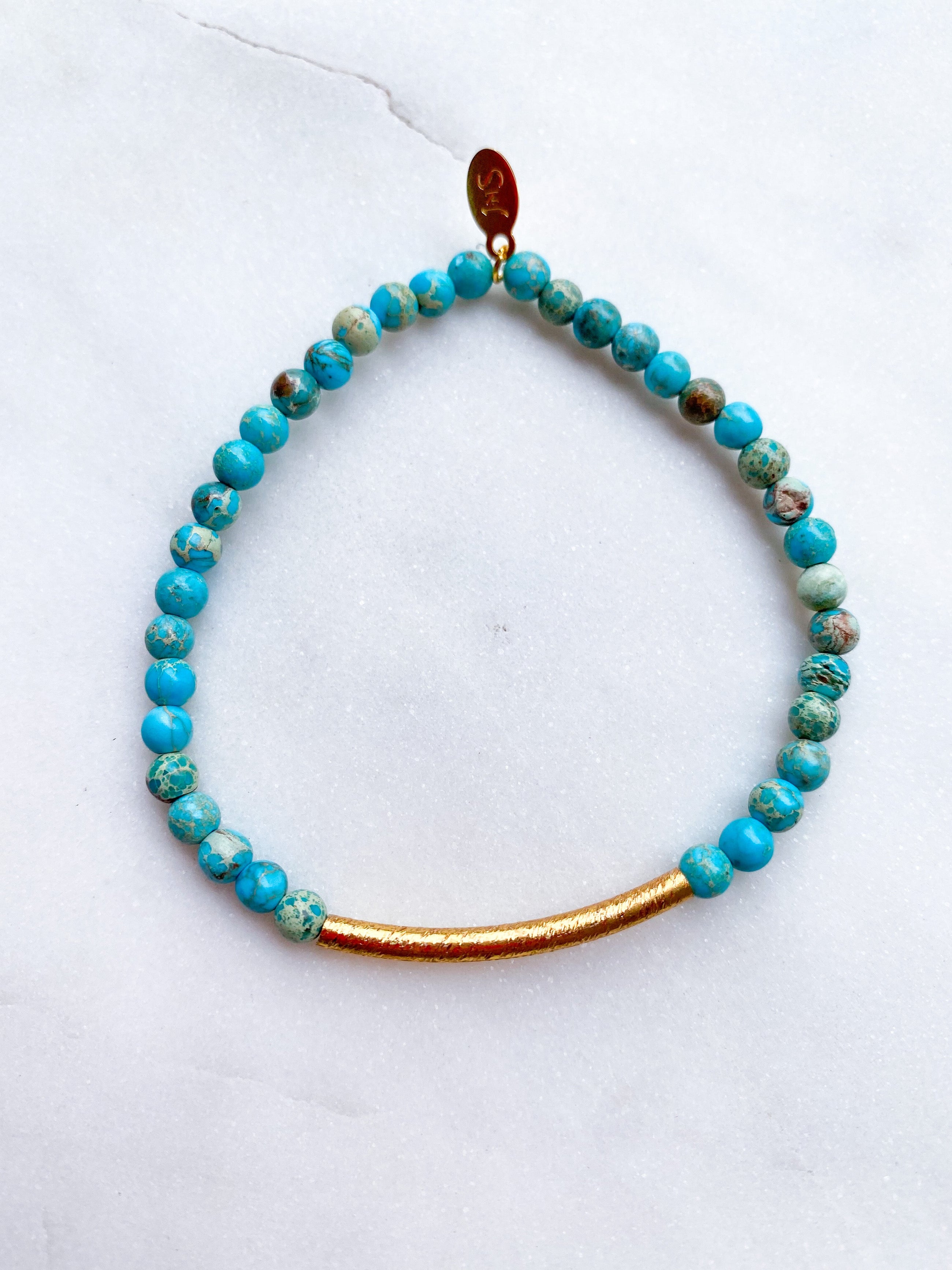 Girl from Ipanema ~ Blue Agate