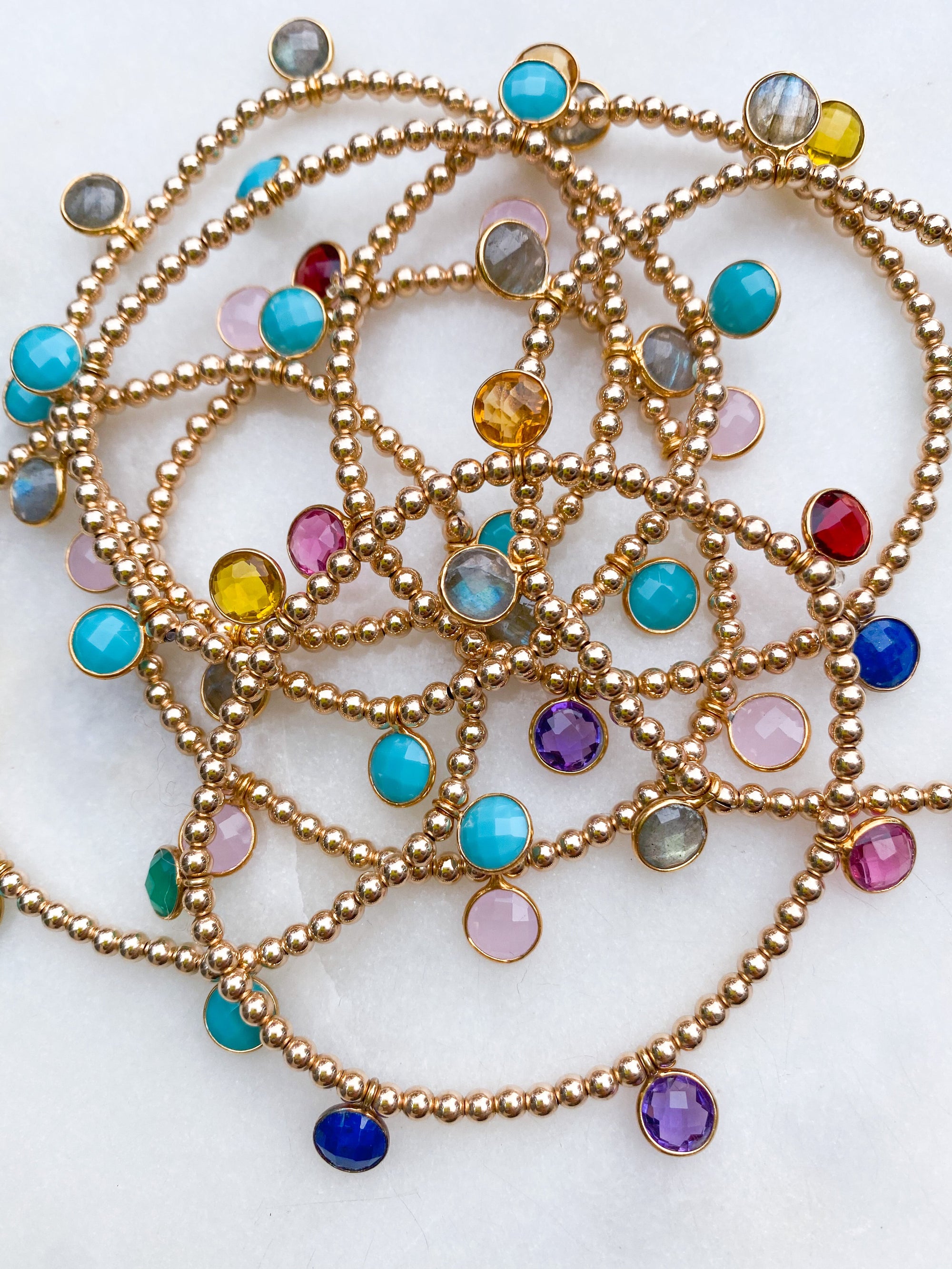 Turquoise Drop Bracelet