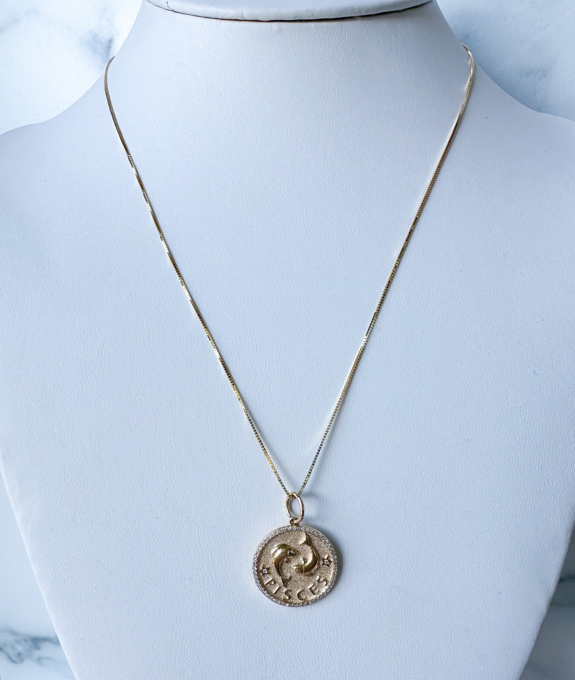Diamond Zodiac Pendant