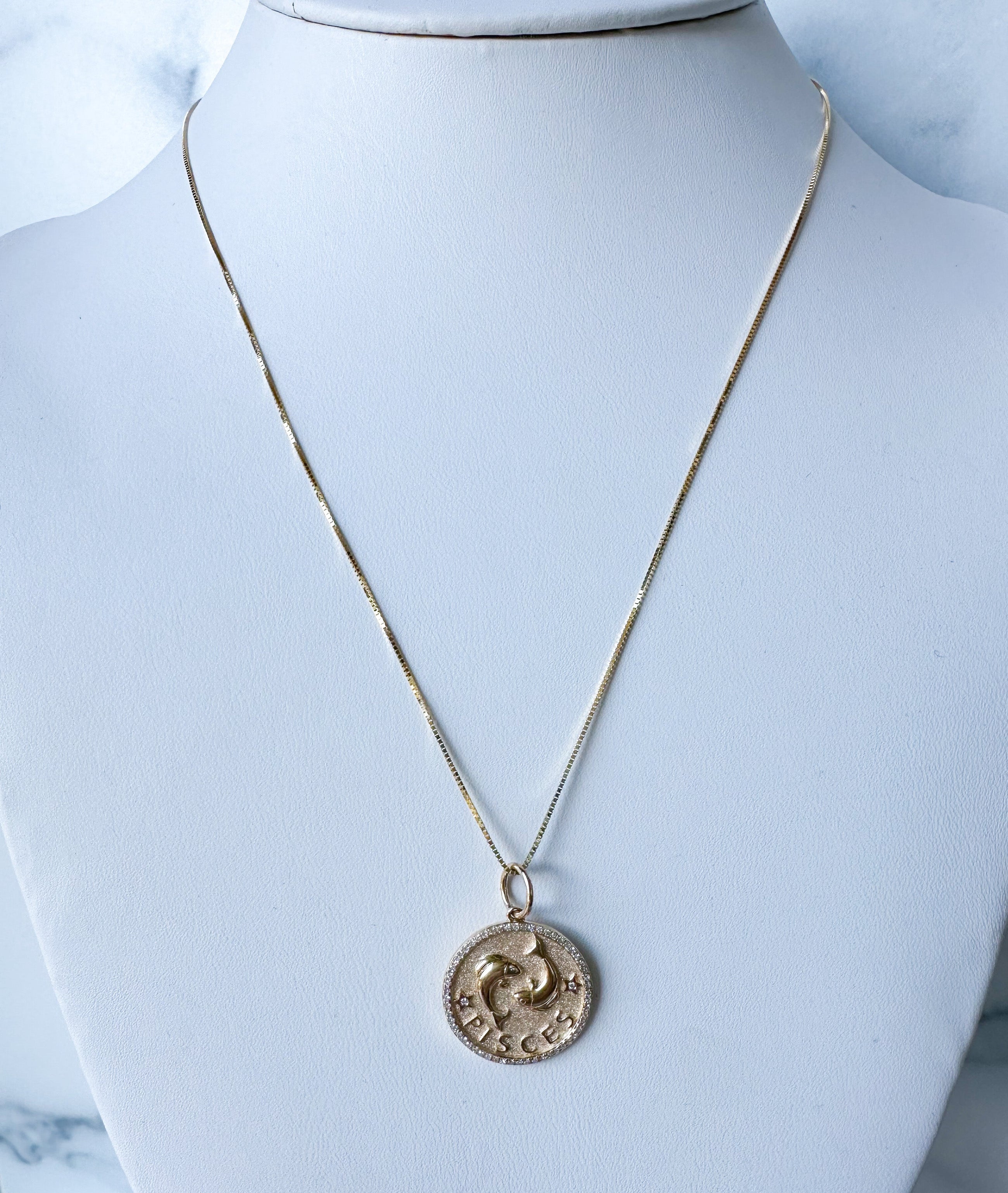 Diamond Zodiac Pendant