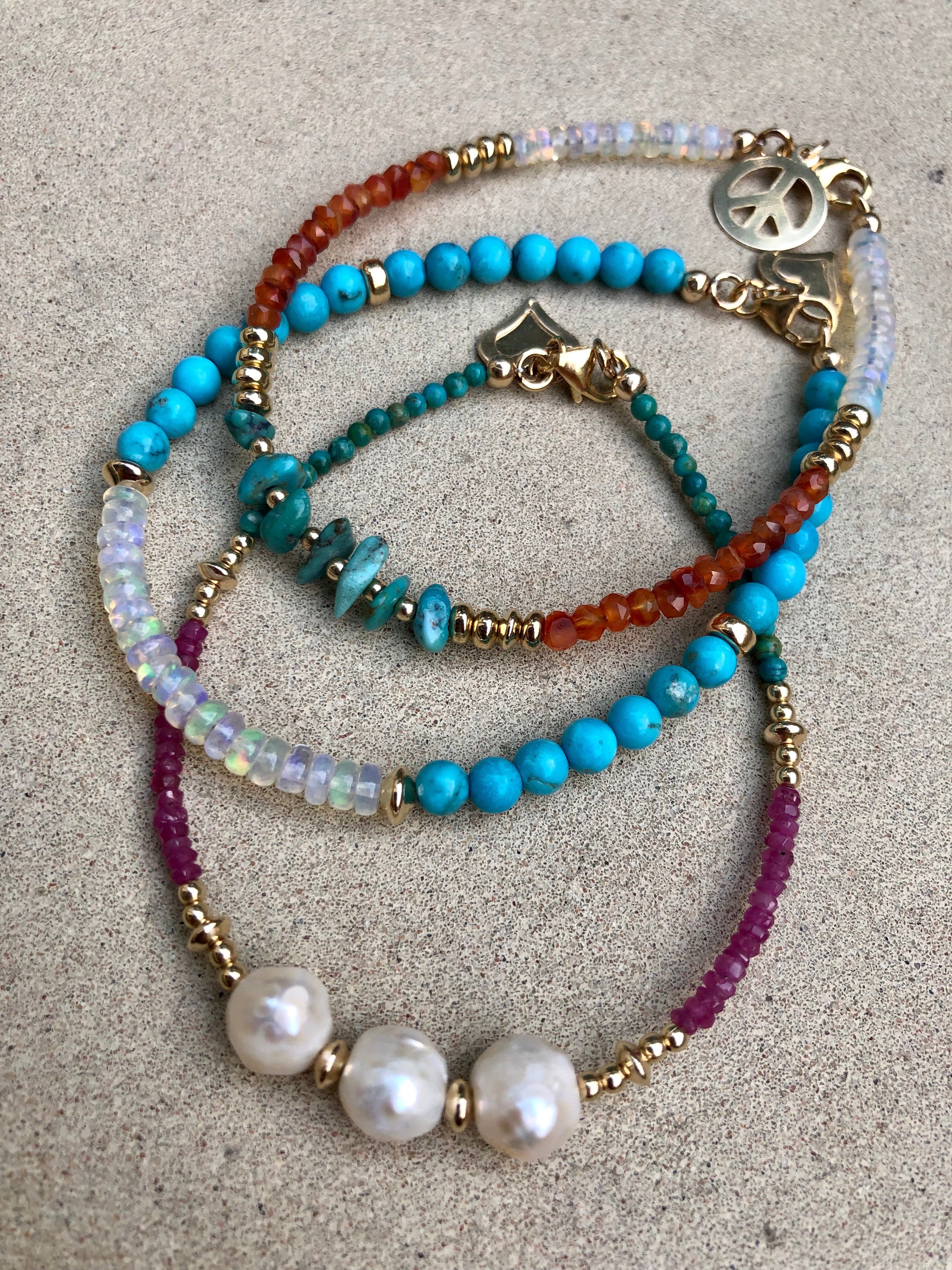 Carnival Gemstone Bracelet