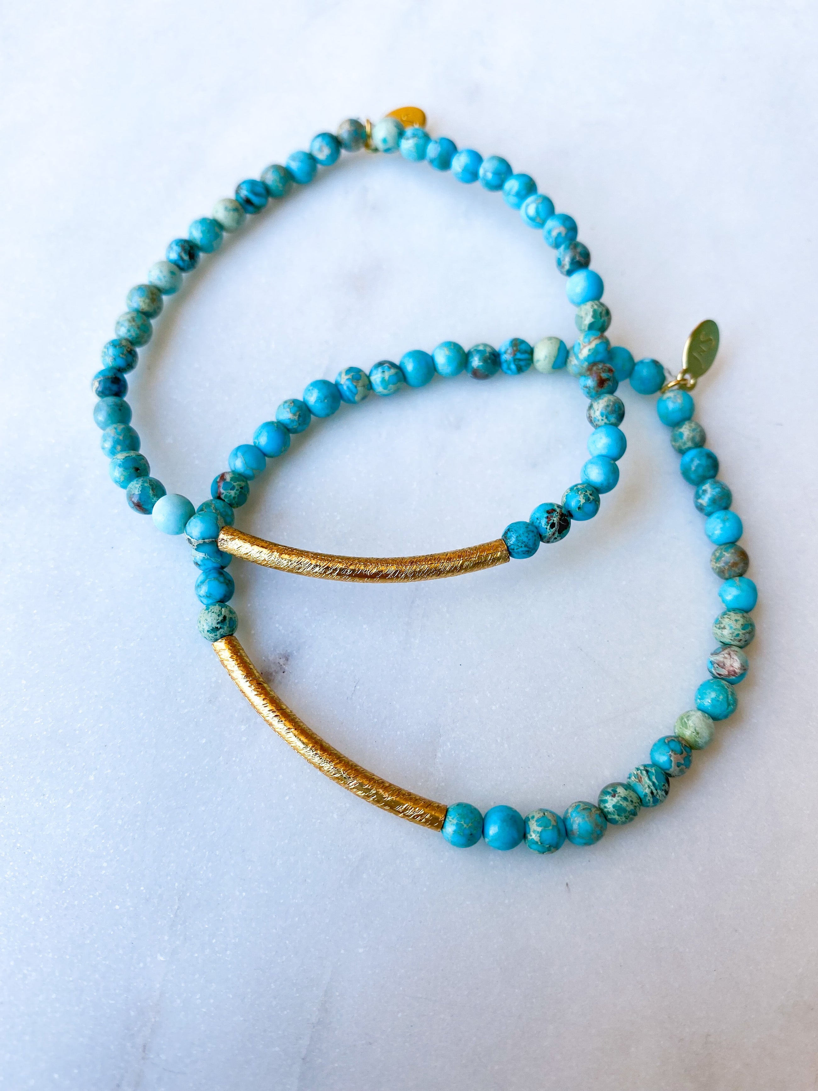 Girl from Ipanema ~ Blue Agate