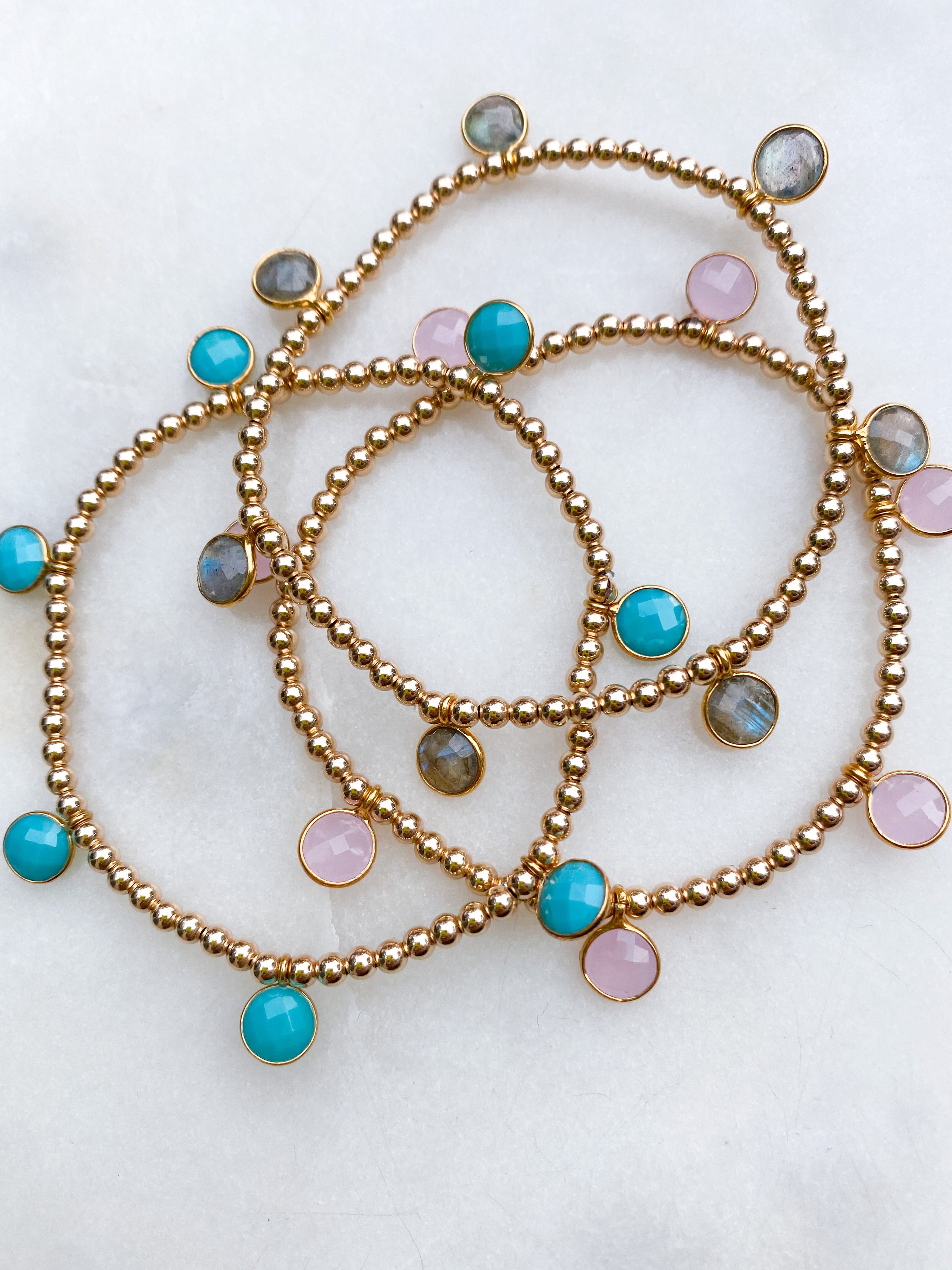 Turquoise Drop Bracelet
