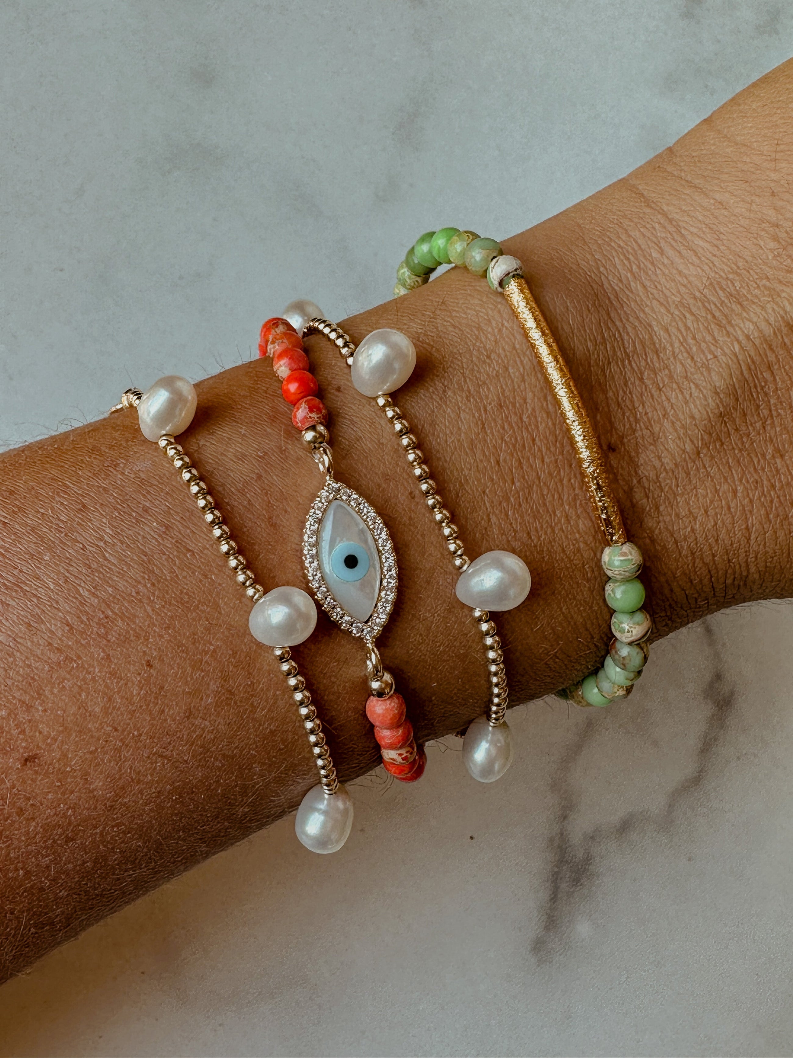 Girl from Ipanema ~ Green Agate