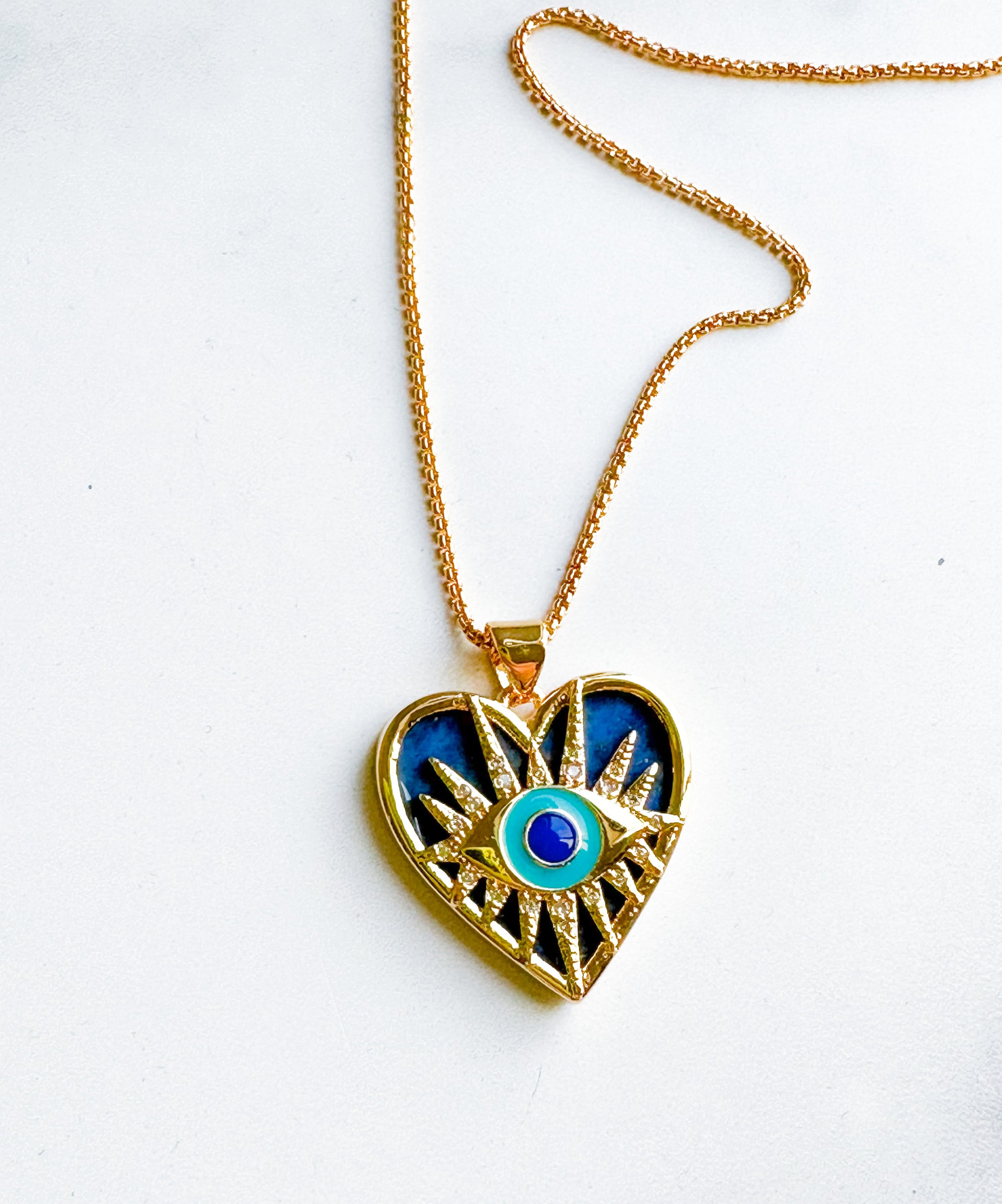 Mykonos Eye Necklace