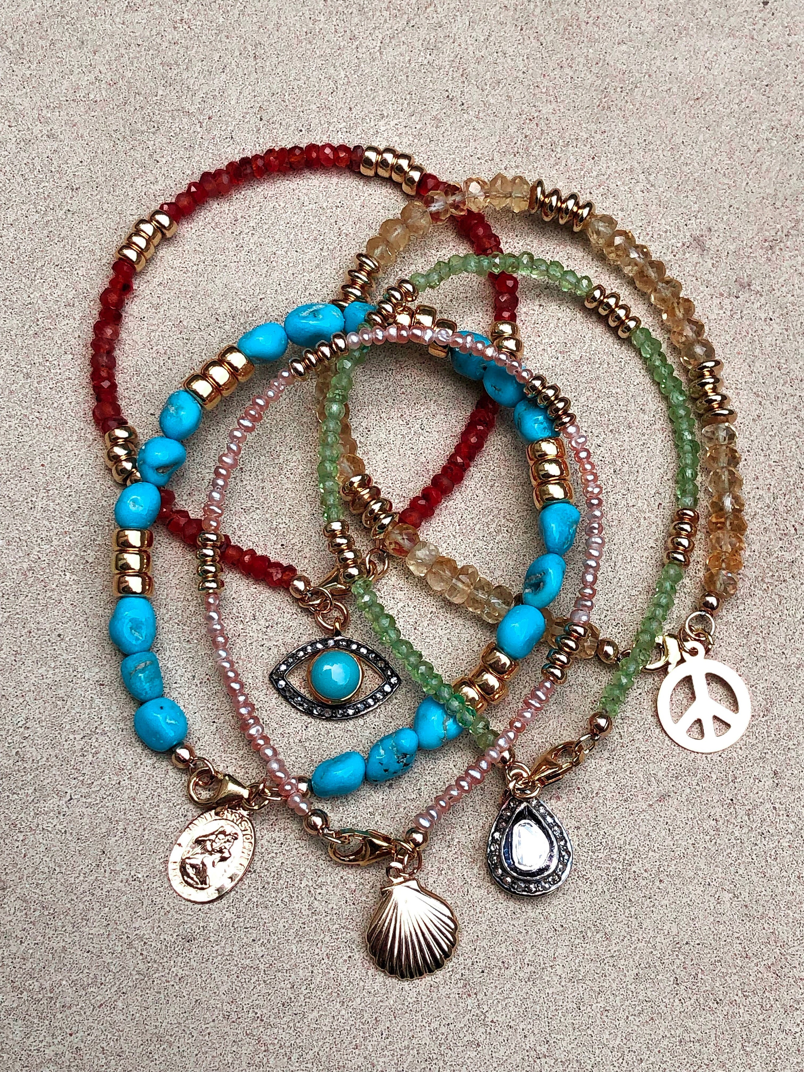 Carnival Gemstone Bracelet