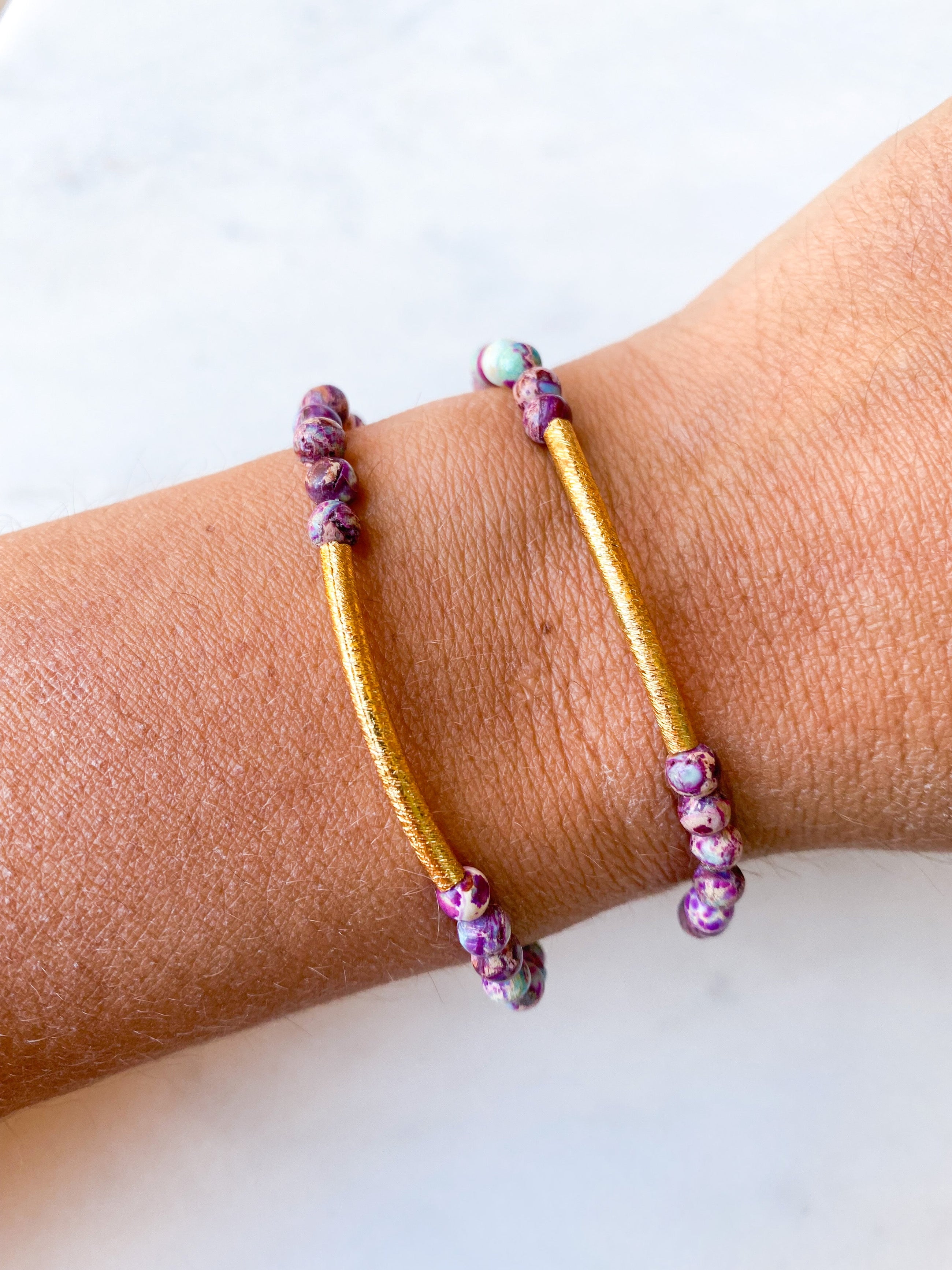 Girl from Ipanema ~ Purple Agate