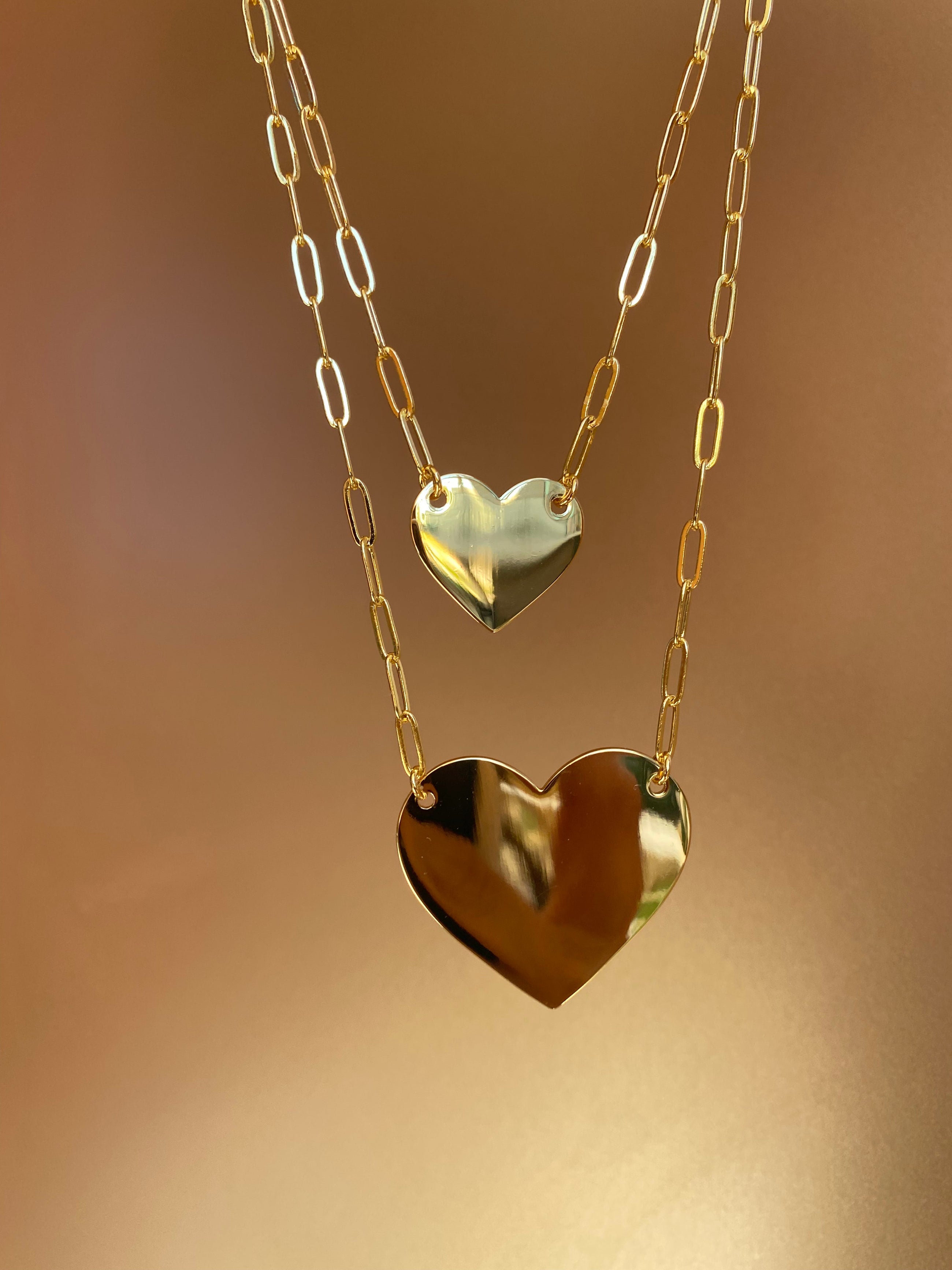 Gold Heart Necklace