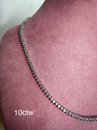 Martini Glow Tennis Necklace
