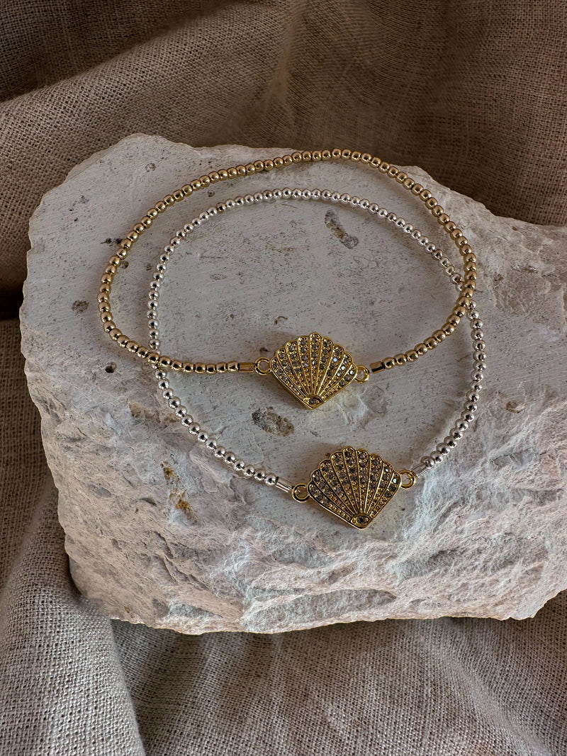 Coastal Seashell Bracelet