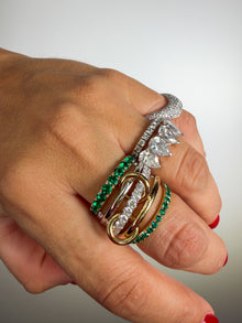 The Zambian Emerald Eternity Ring