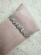 The Alternating Pear Diamond Tennis Bracelet